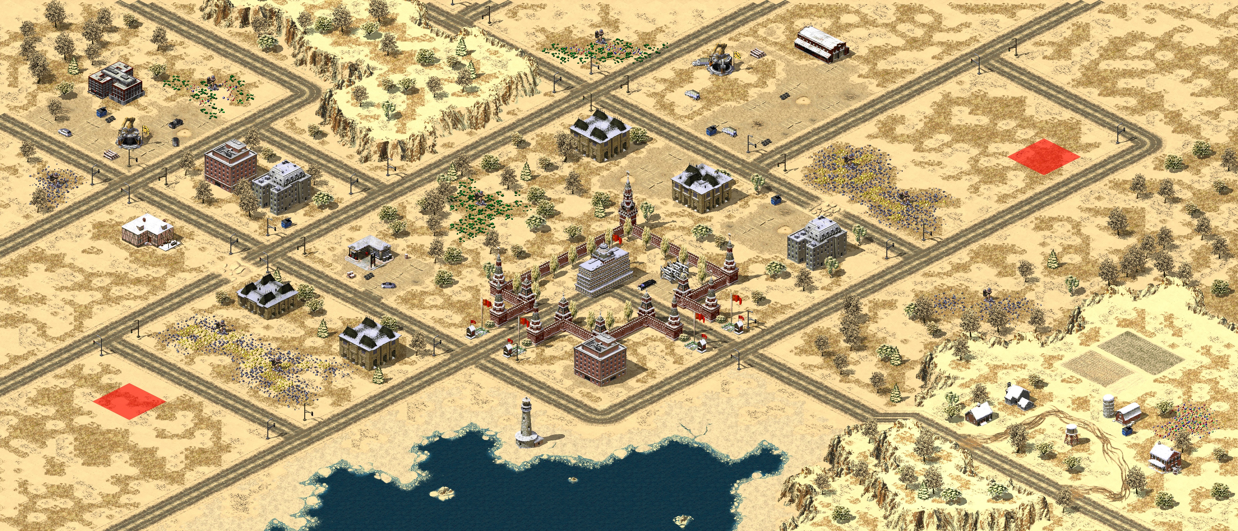 Rendered map: For Mother Russia