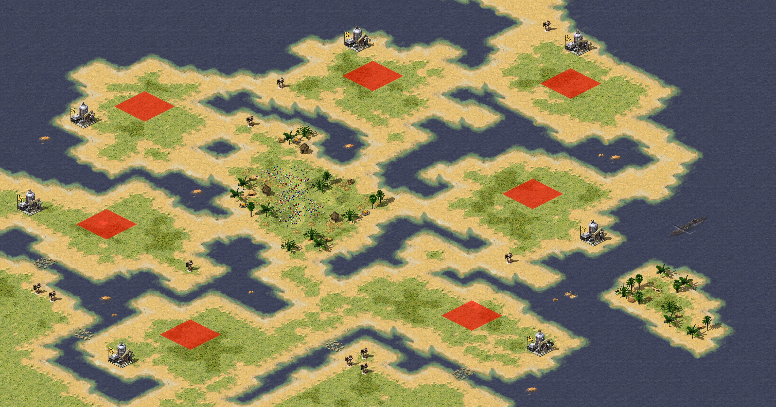 Rendered map: Caribbean Patch