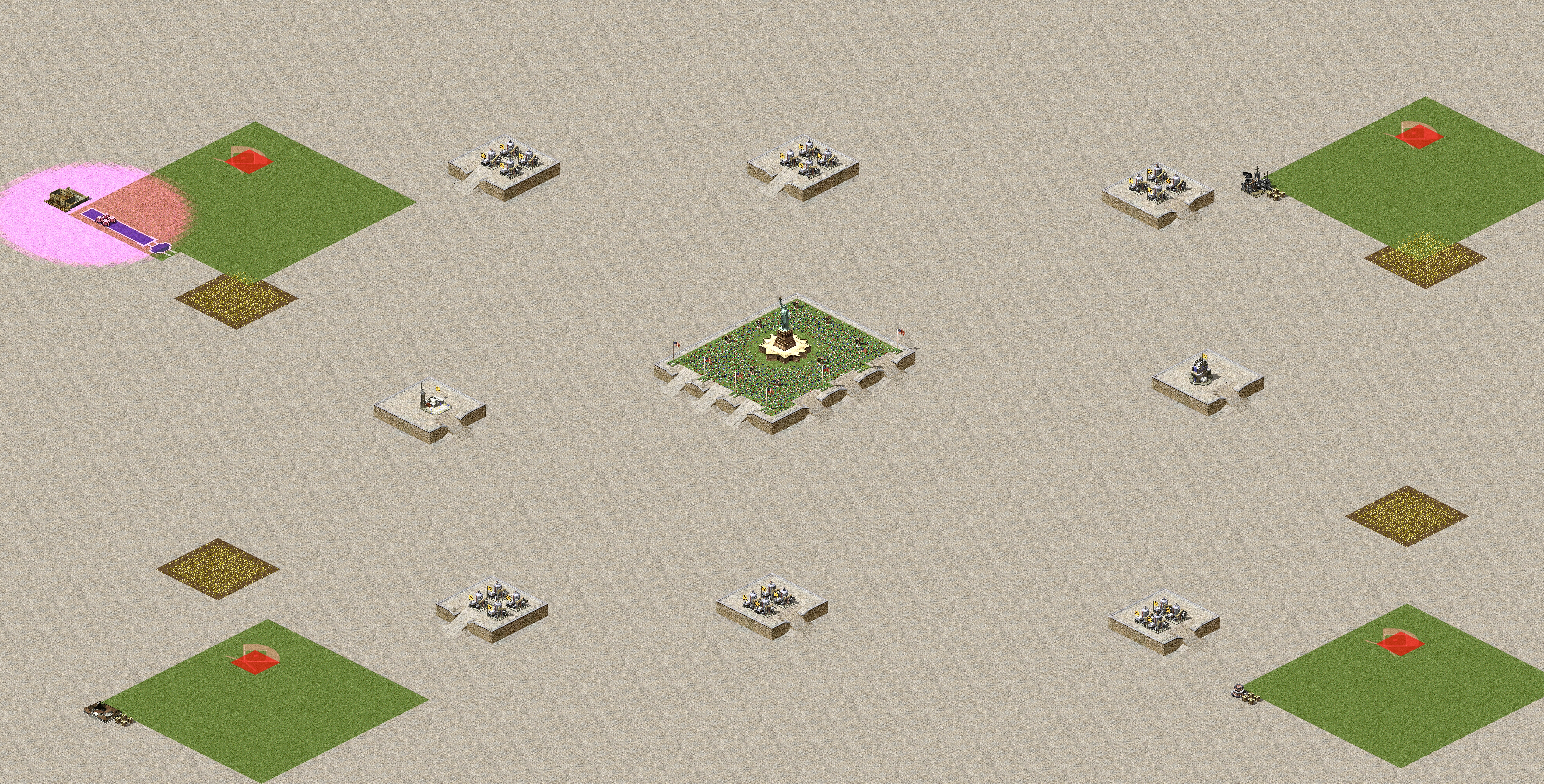 Rendered map: Small Hill Oil Field