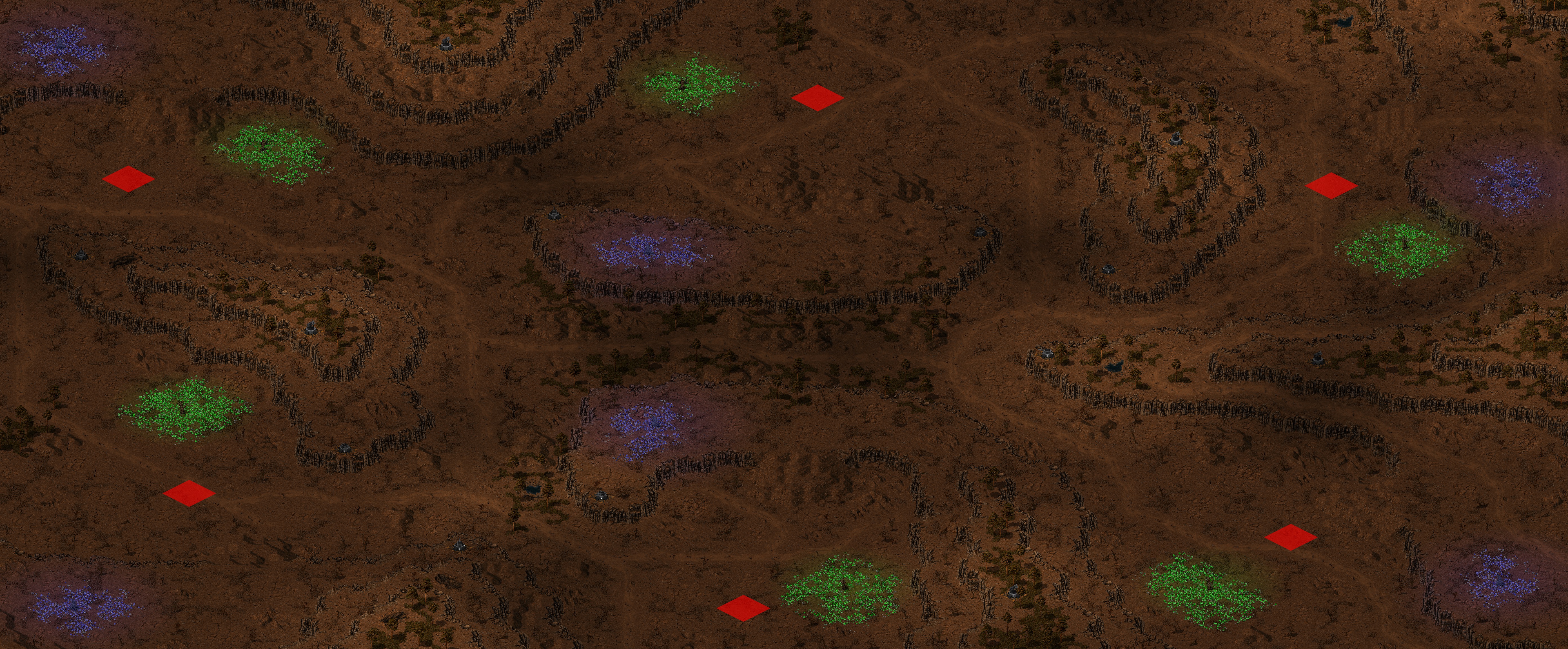 Rendered map: Sedona Pass