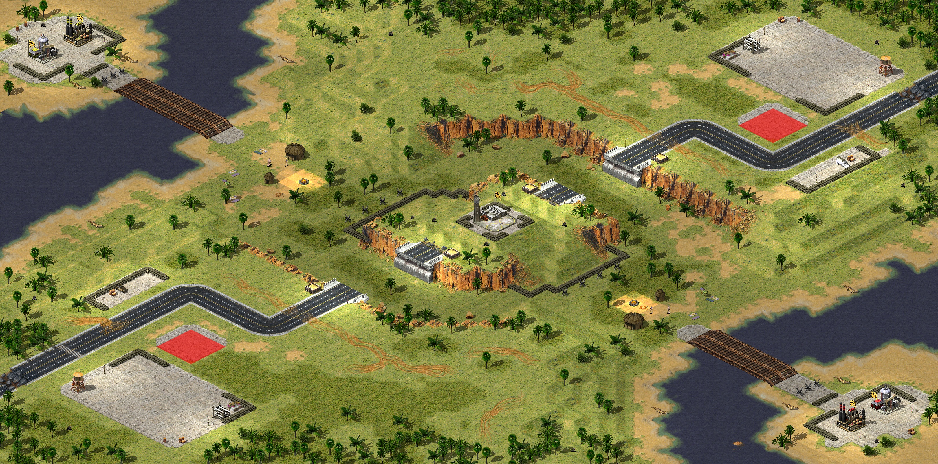 Rendered map: Paradropia