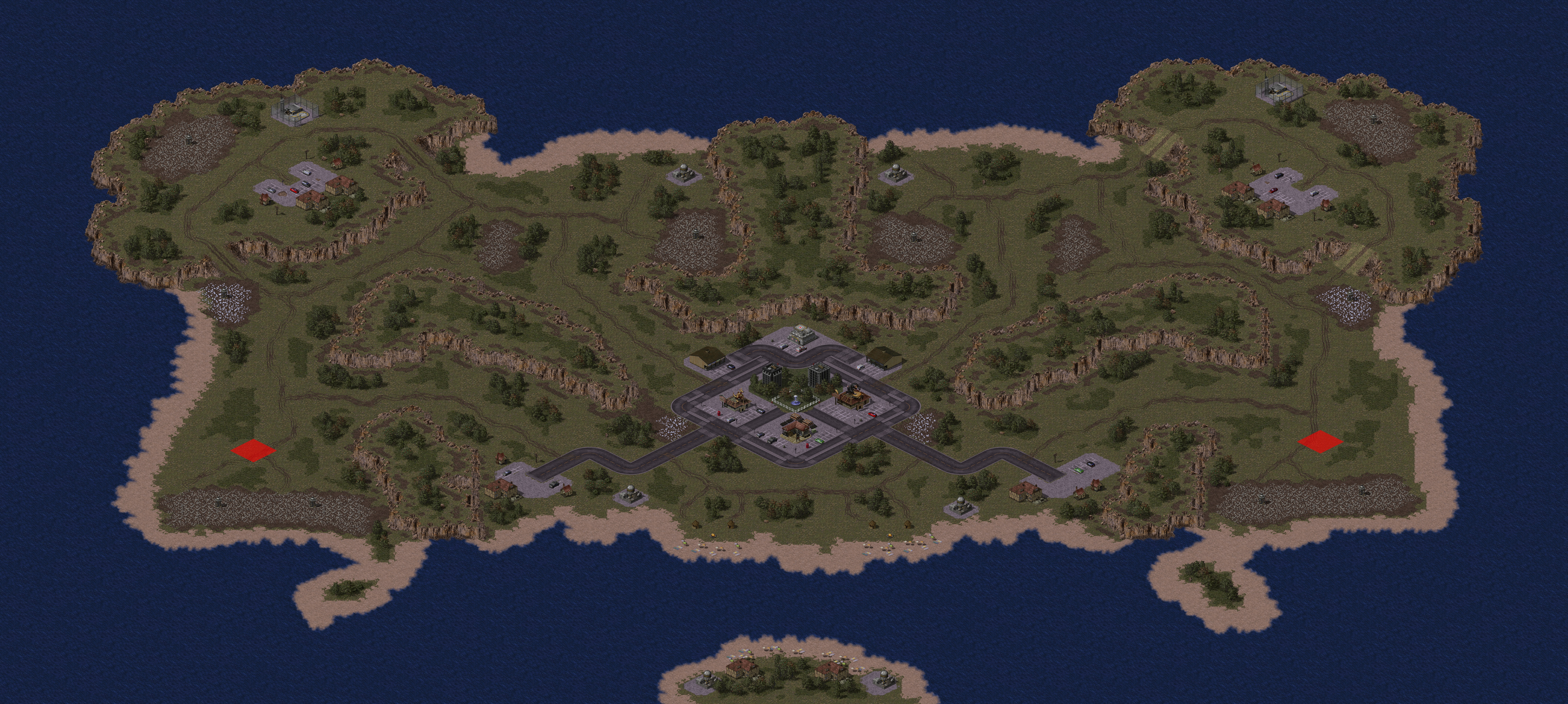 Rendered map: Cabana Republic