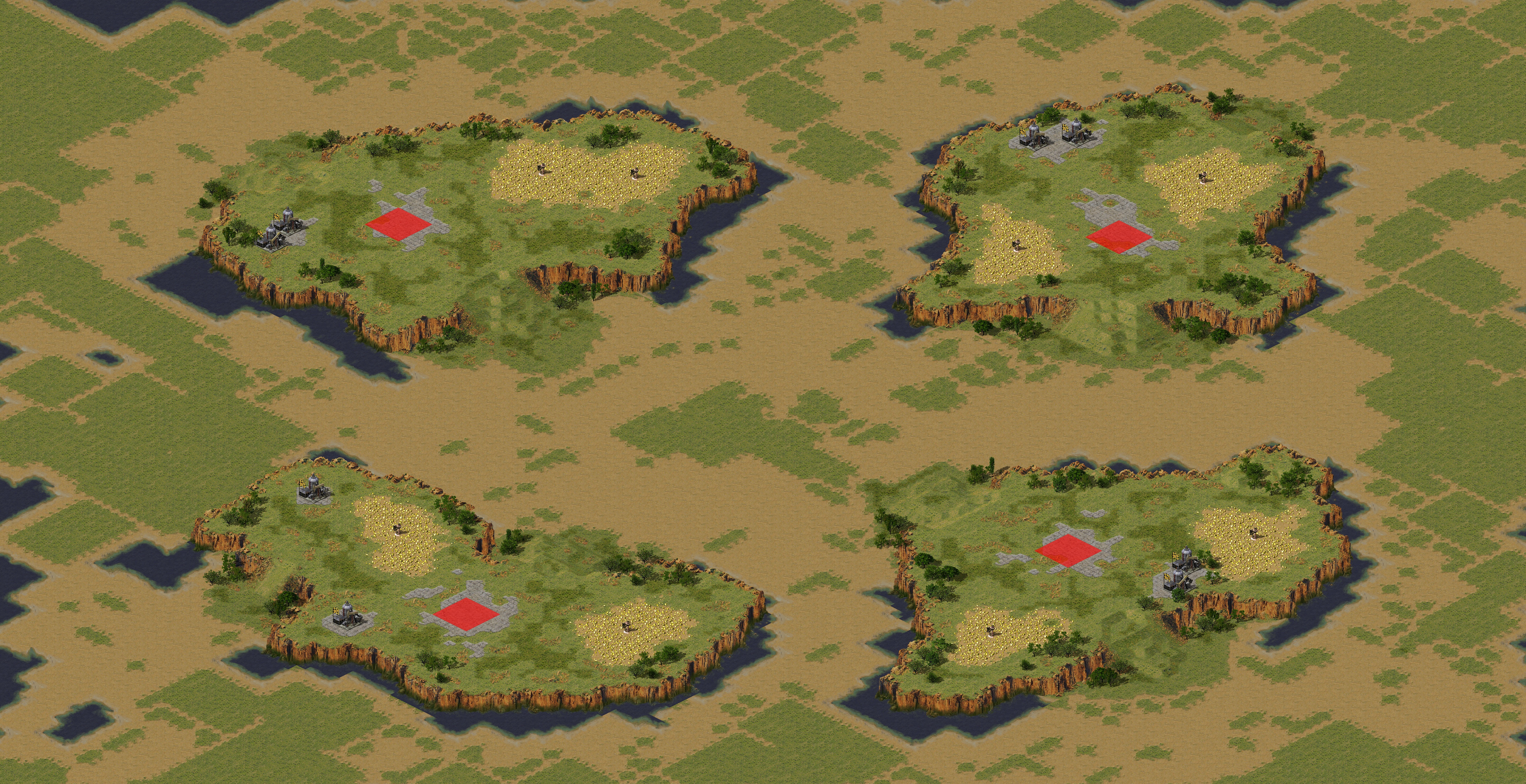 Rendered map: Tsunami Wasteland