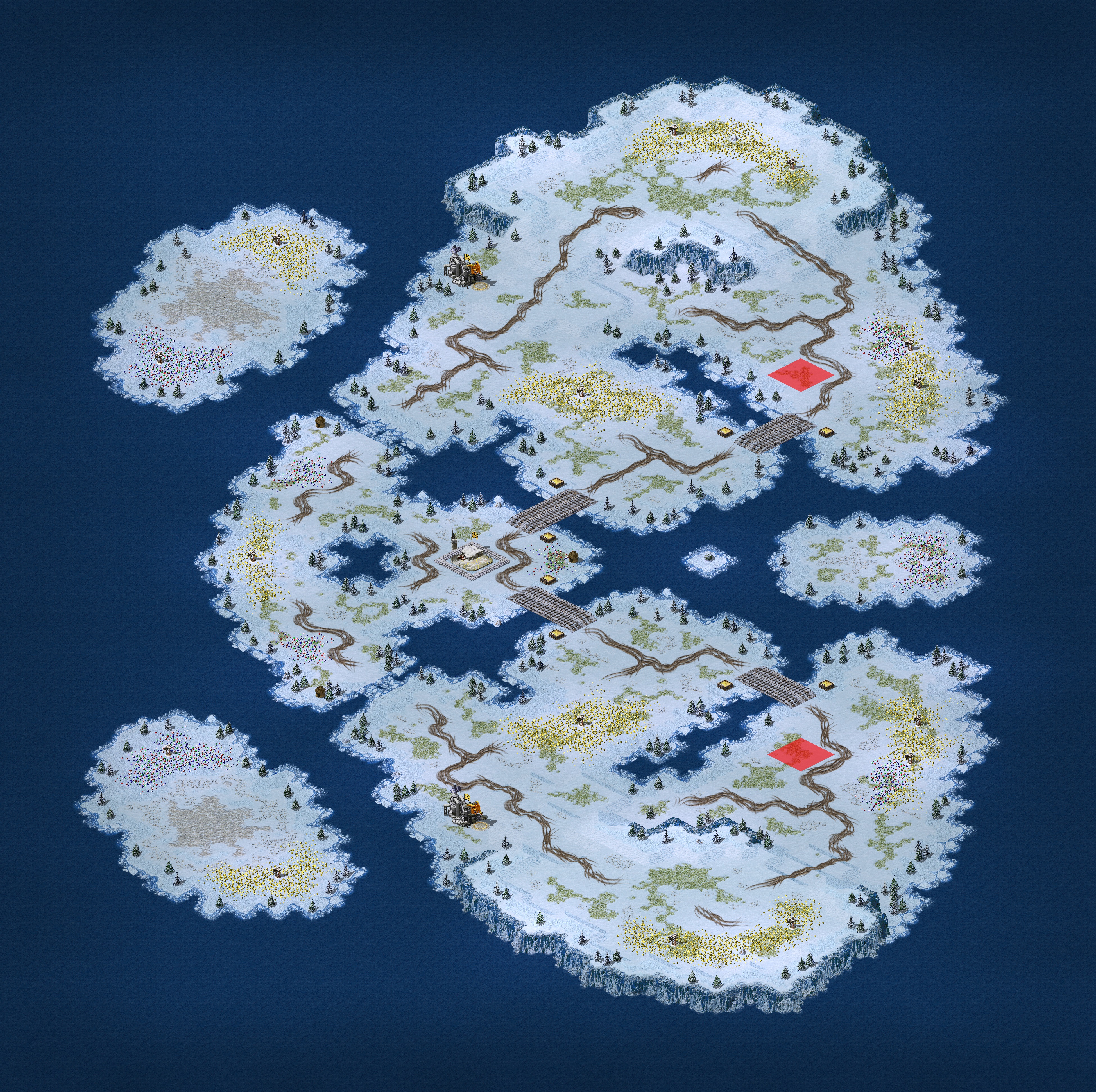 Rendered map: Fjord