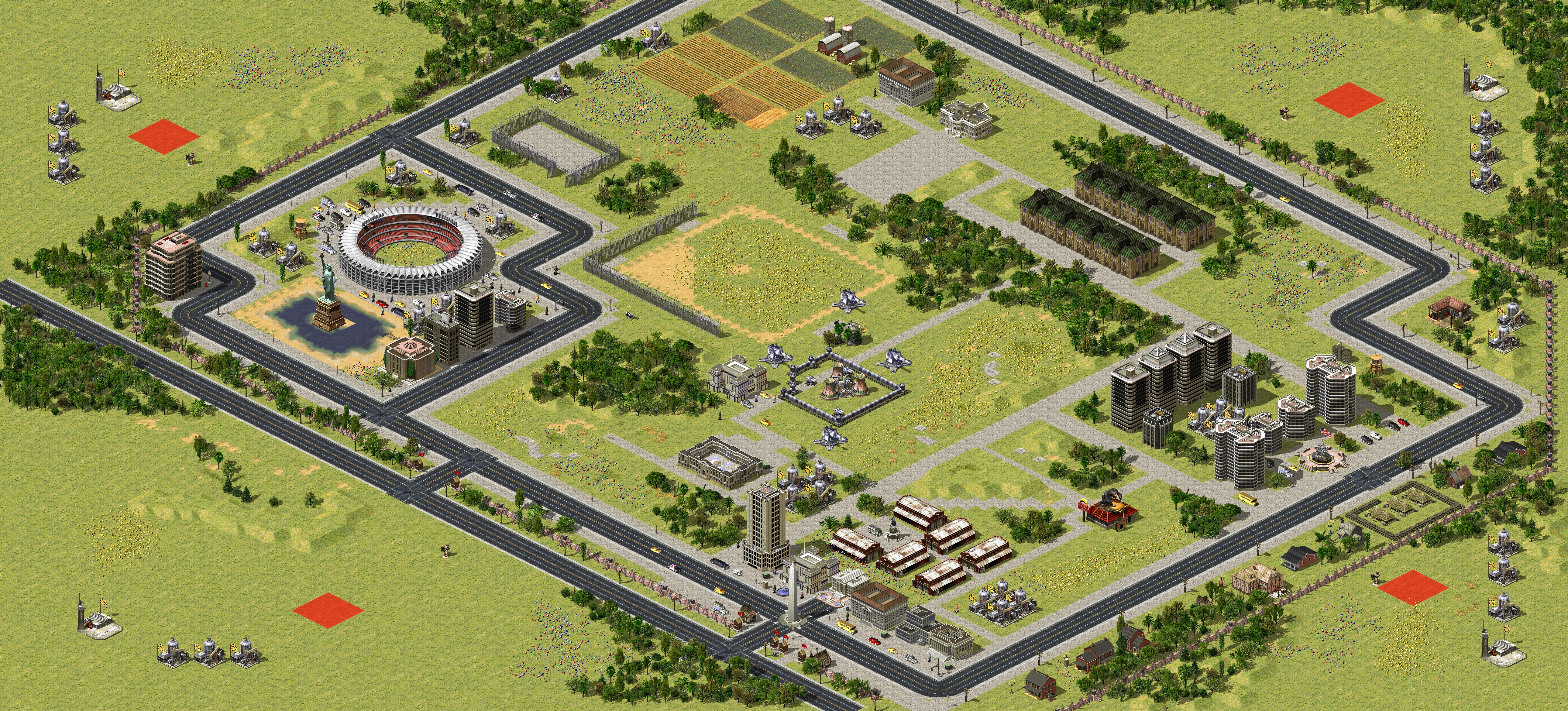 Rendered map: Campus Brawl