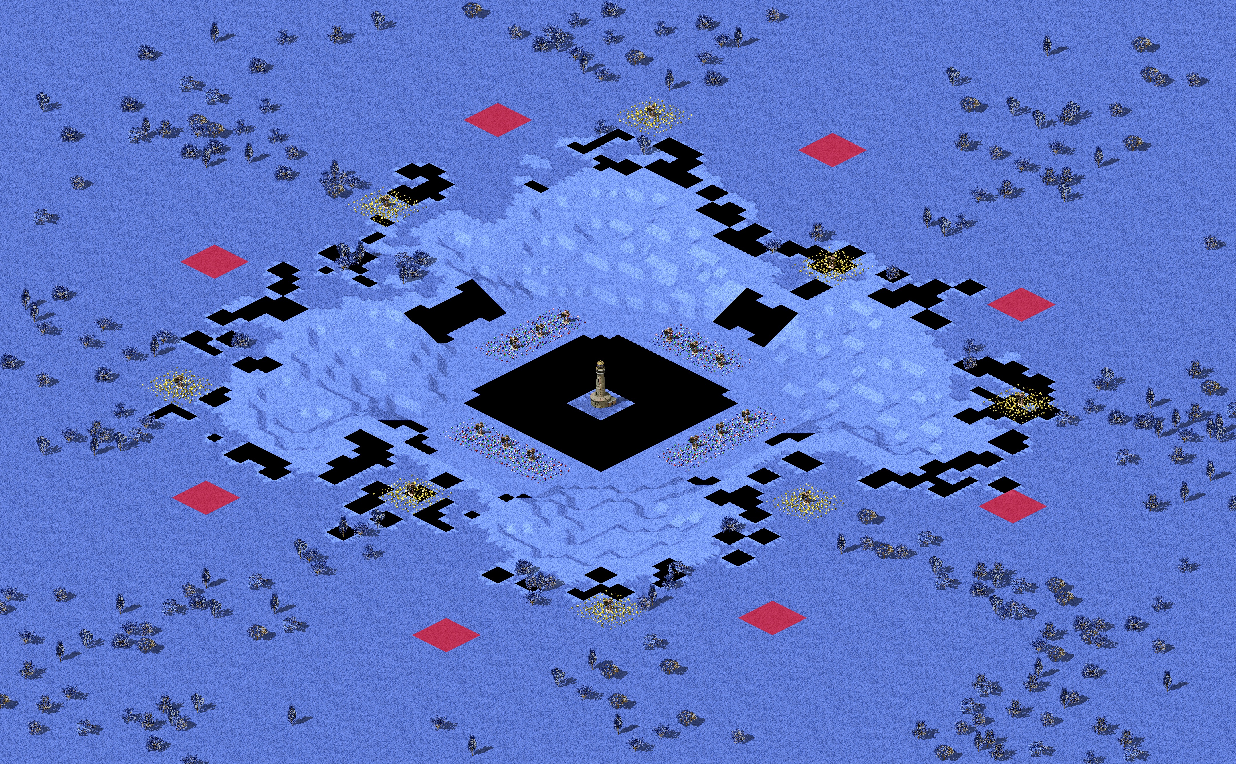 Rendered map: Starry Islet II Oil Field
