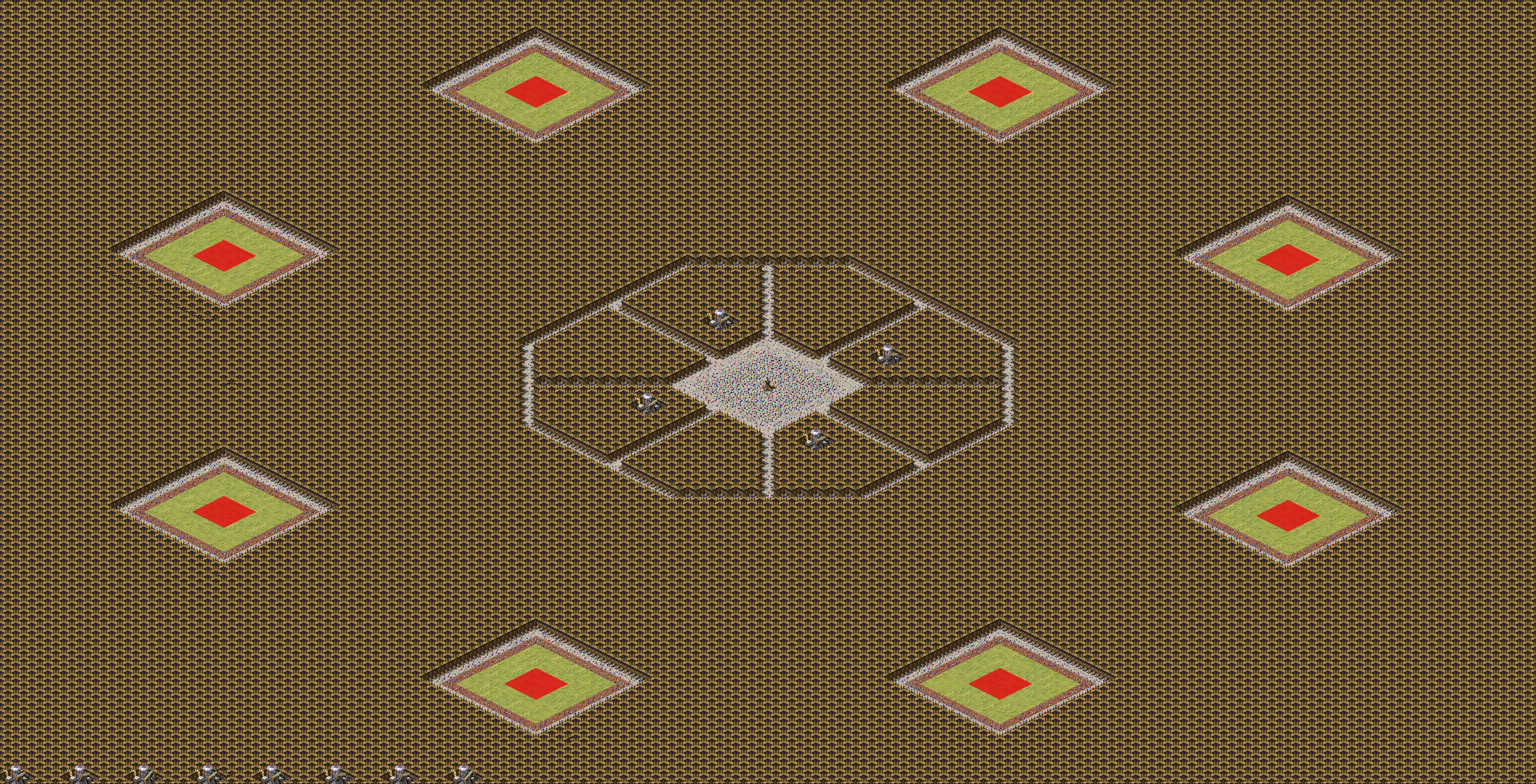 Rendered map: Walled World Final 9 ( Soviet Walls )