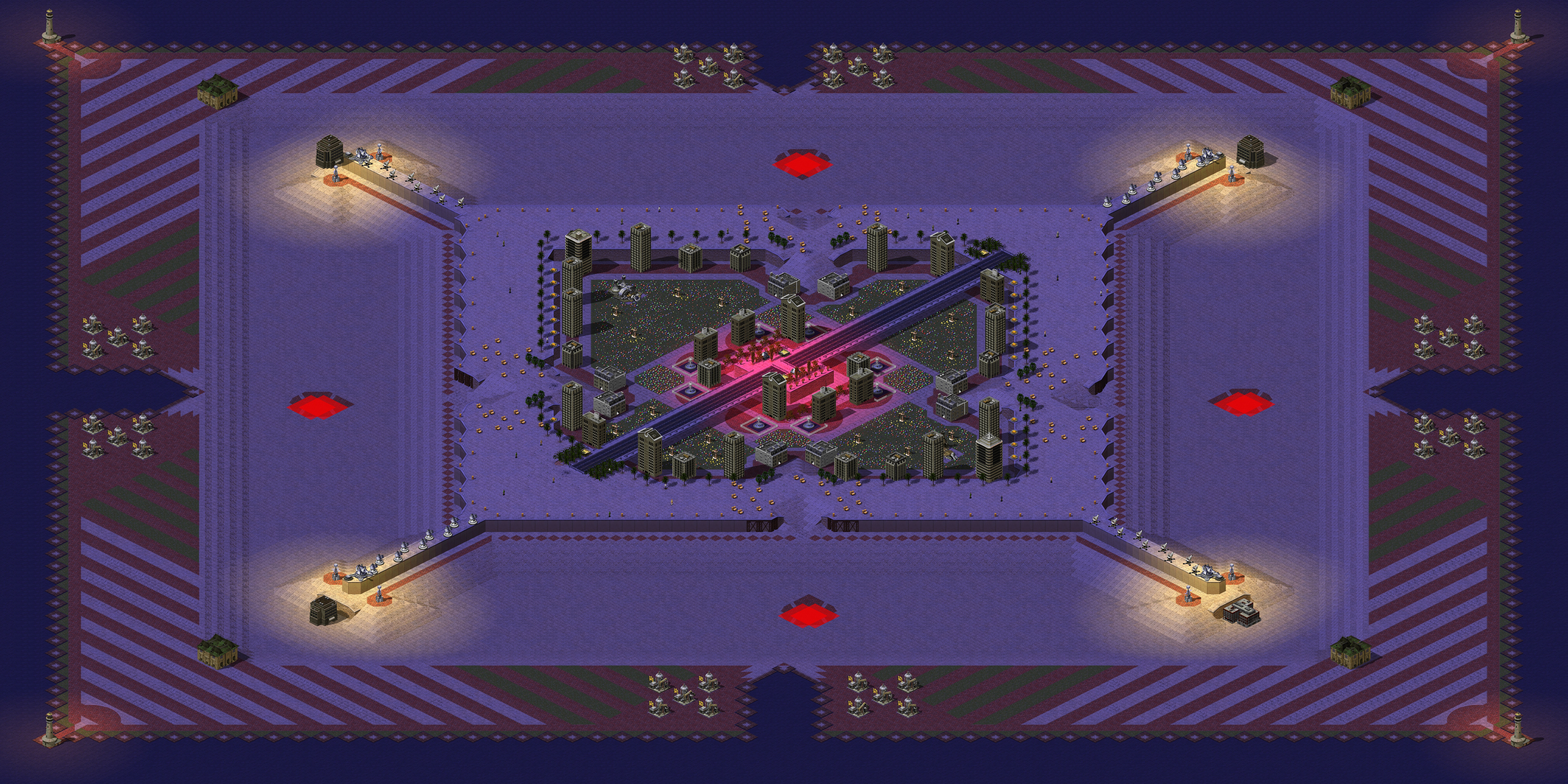 Rendered map: Bloodshed