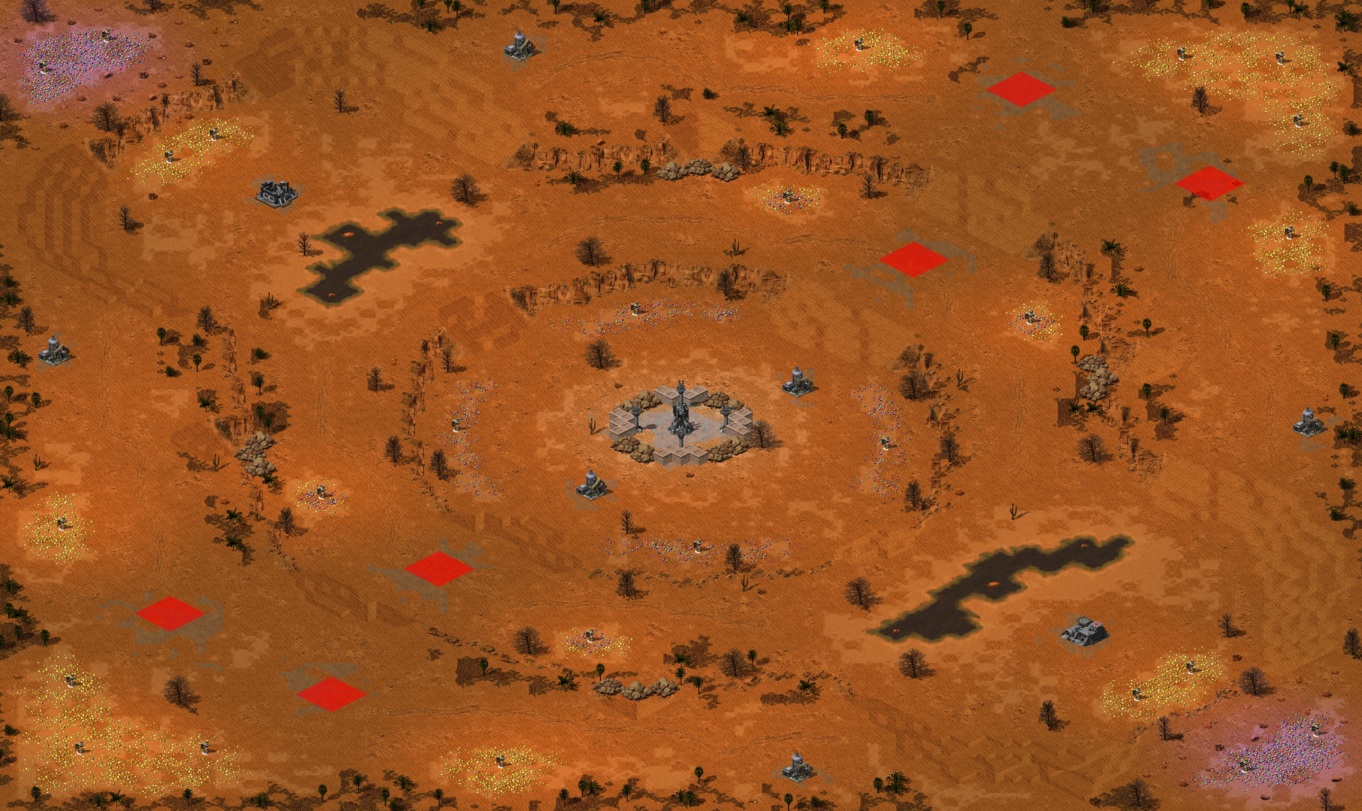 Rendered map: Dante's Inferno