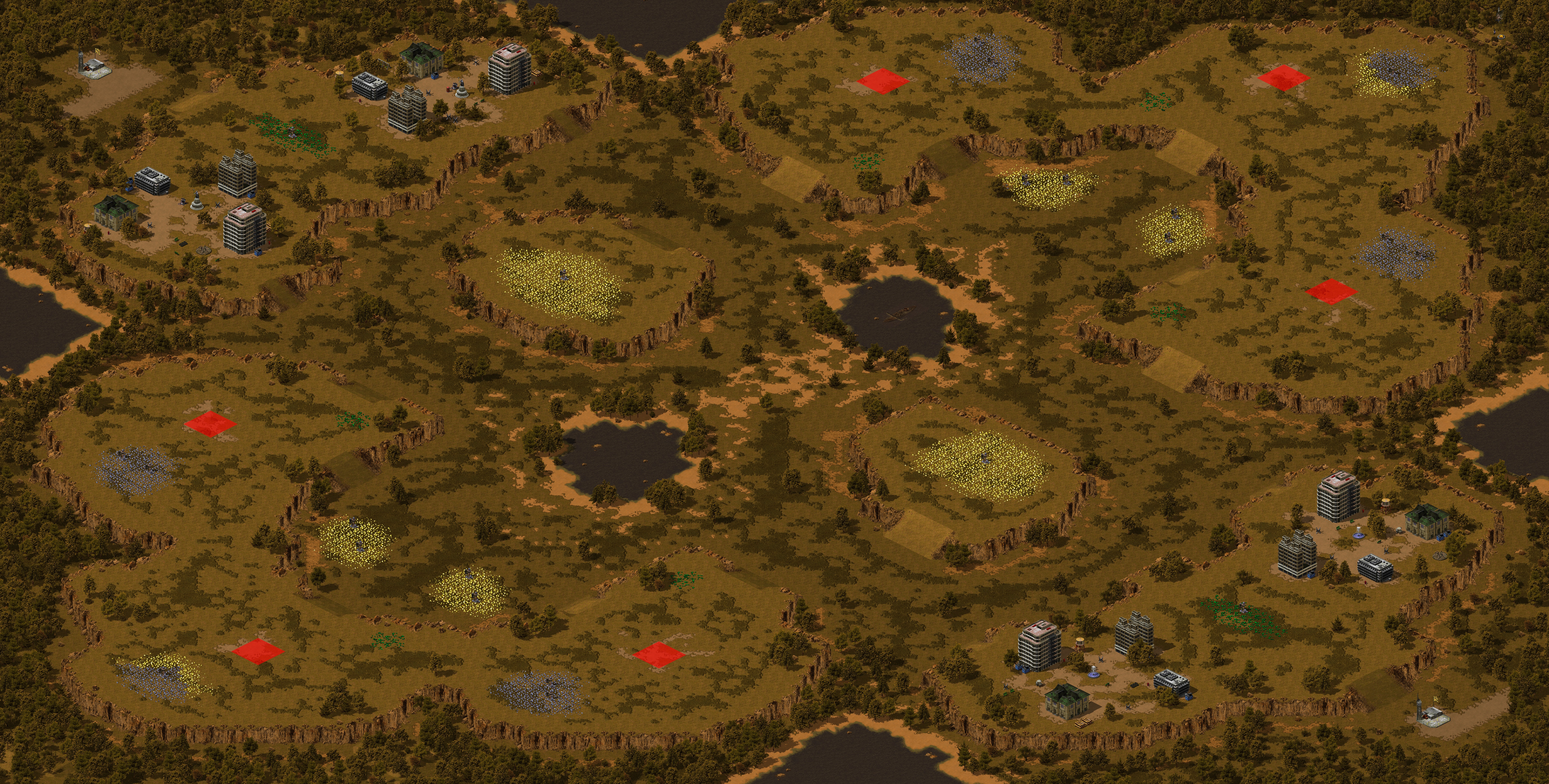 Rendered map: Woodland plains v2.2 [Tkragon]
