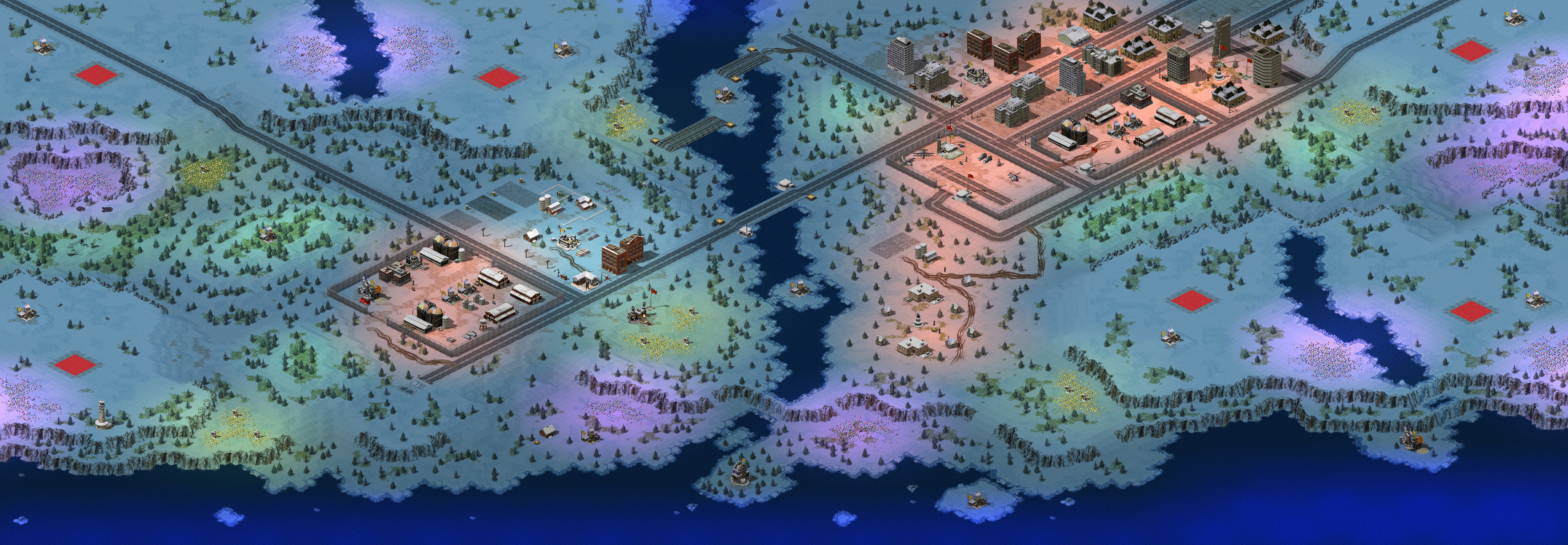 Rendered map: Russian Raid