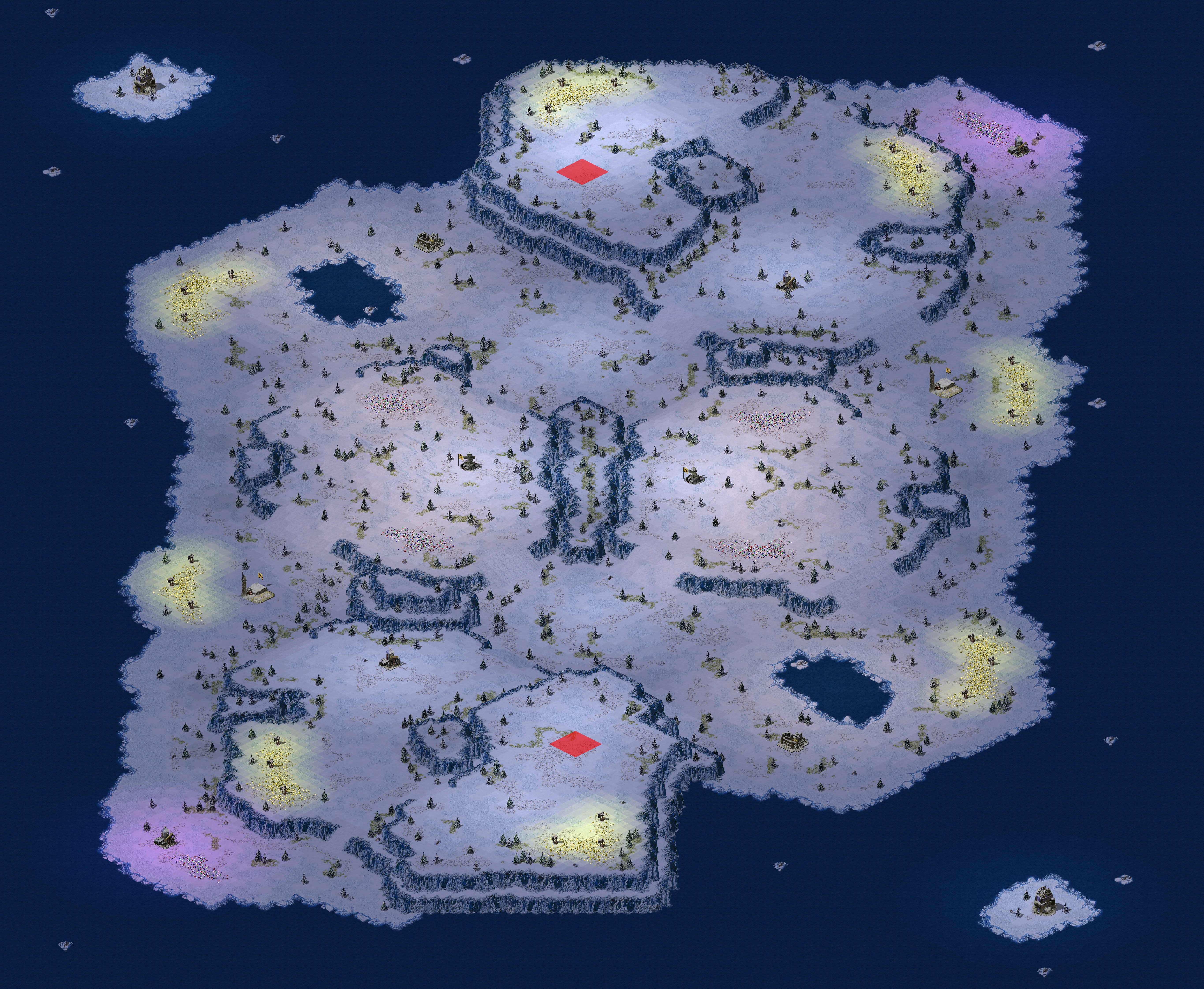 Rendered map: Polar Nights