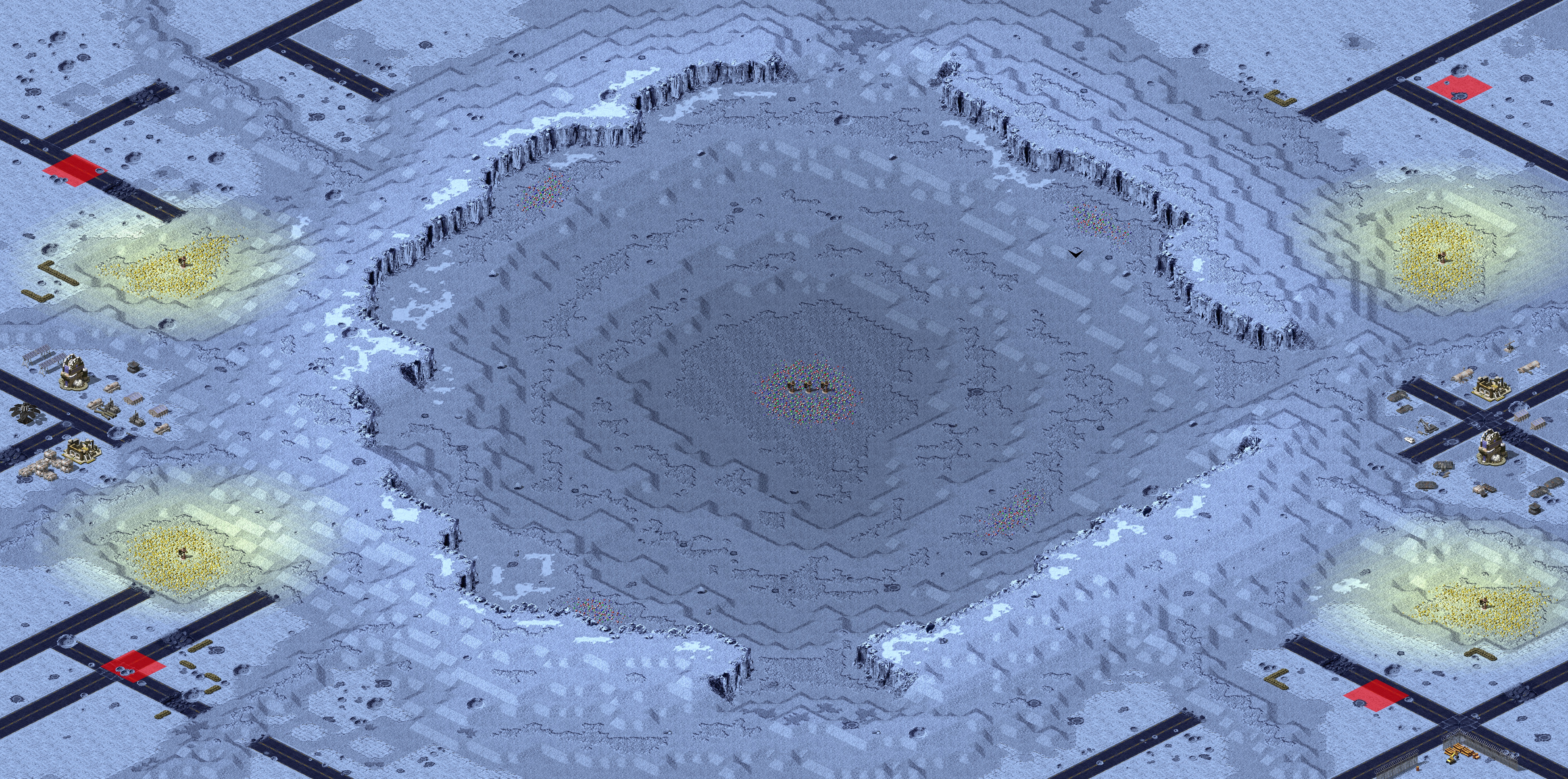 Rendered map: Impact Site