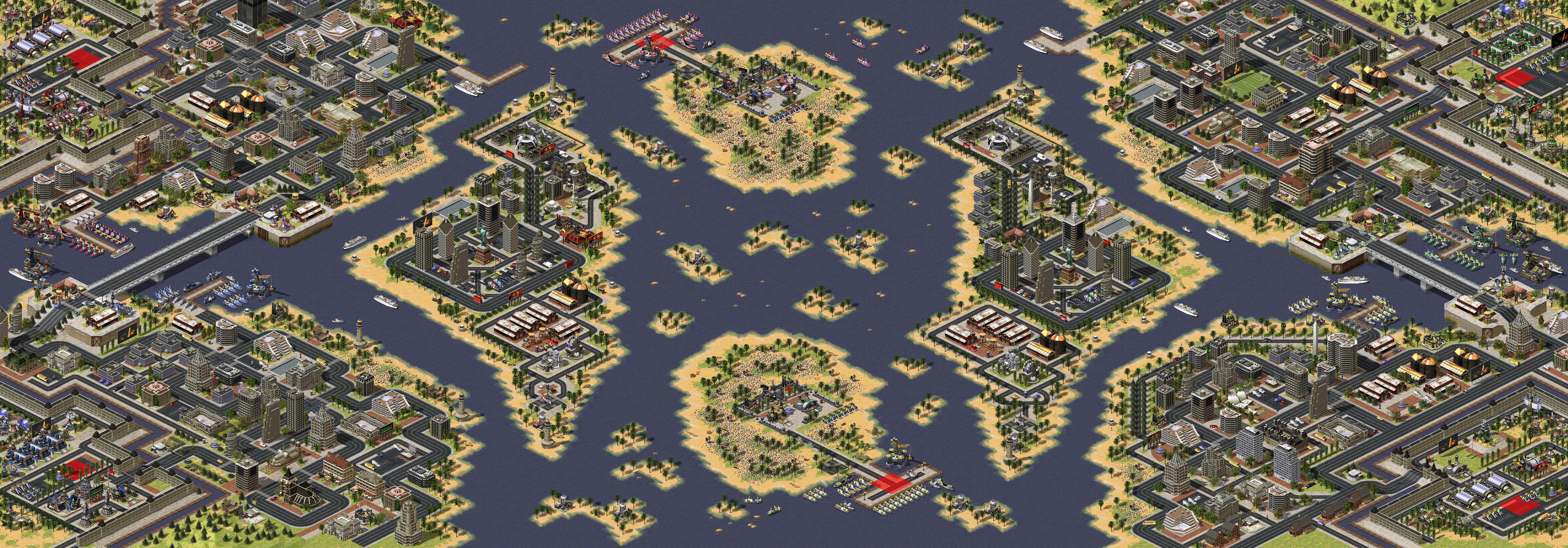 Rendered map: Fortress Battle 3v3