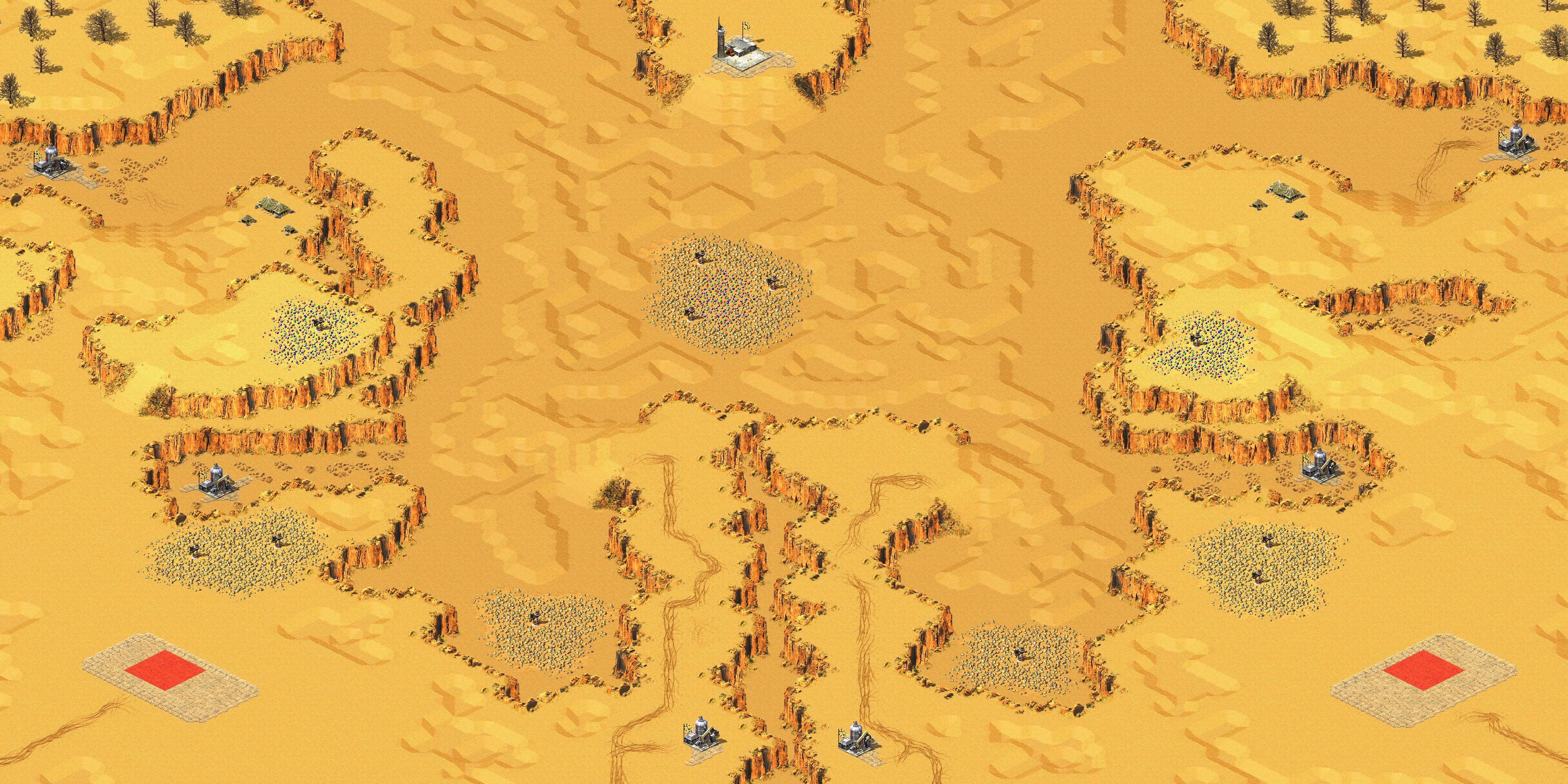 Rendered map: Reborn 2.0 - Desert Storm