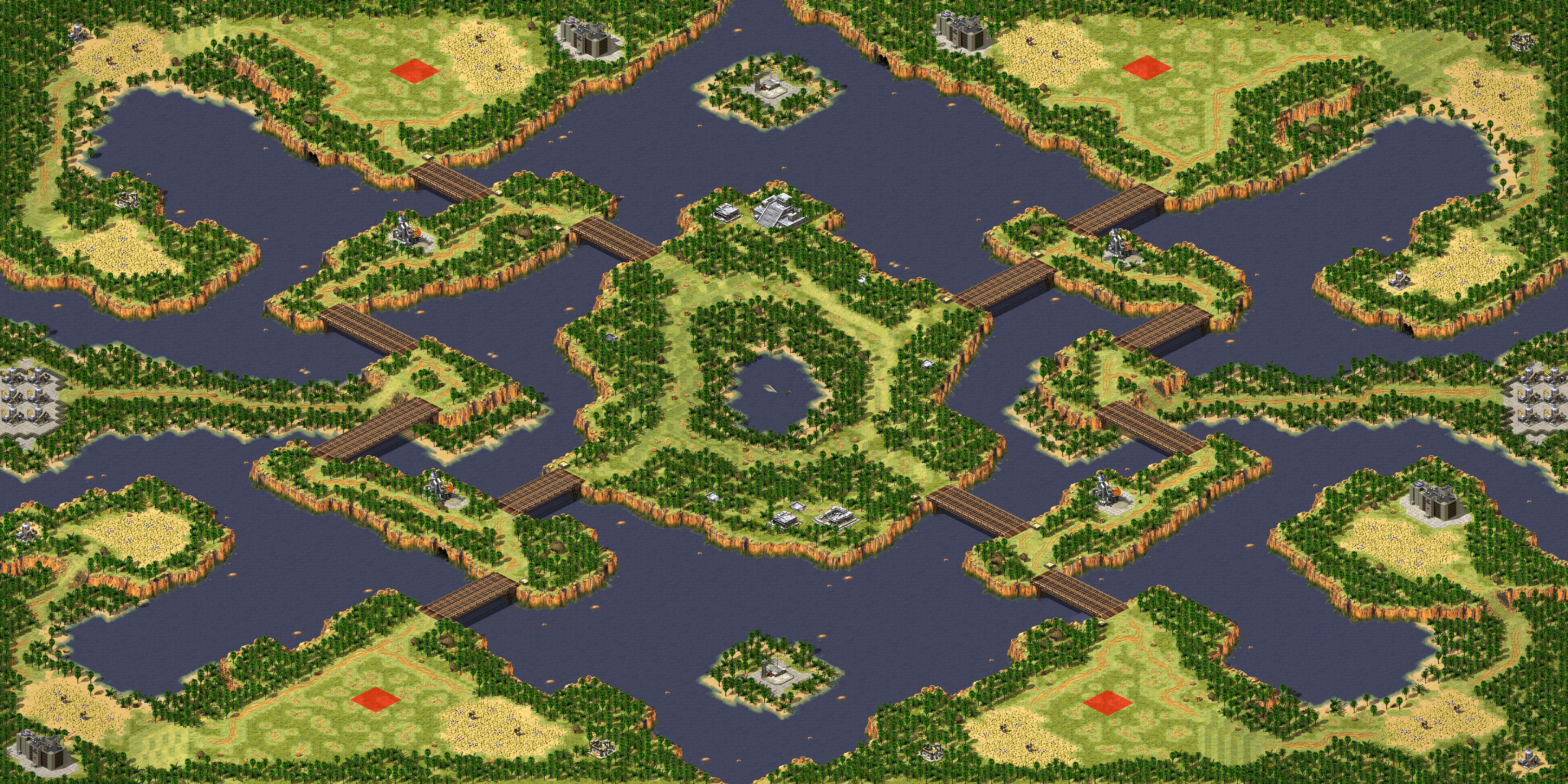 Rendered map: Jungle Puddle 2