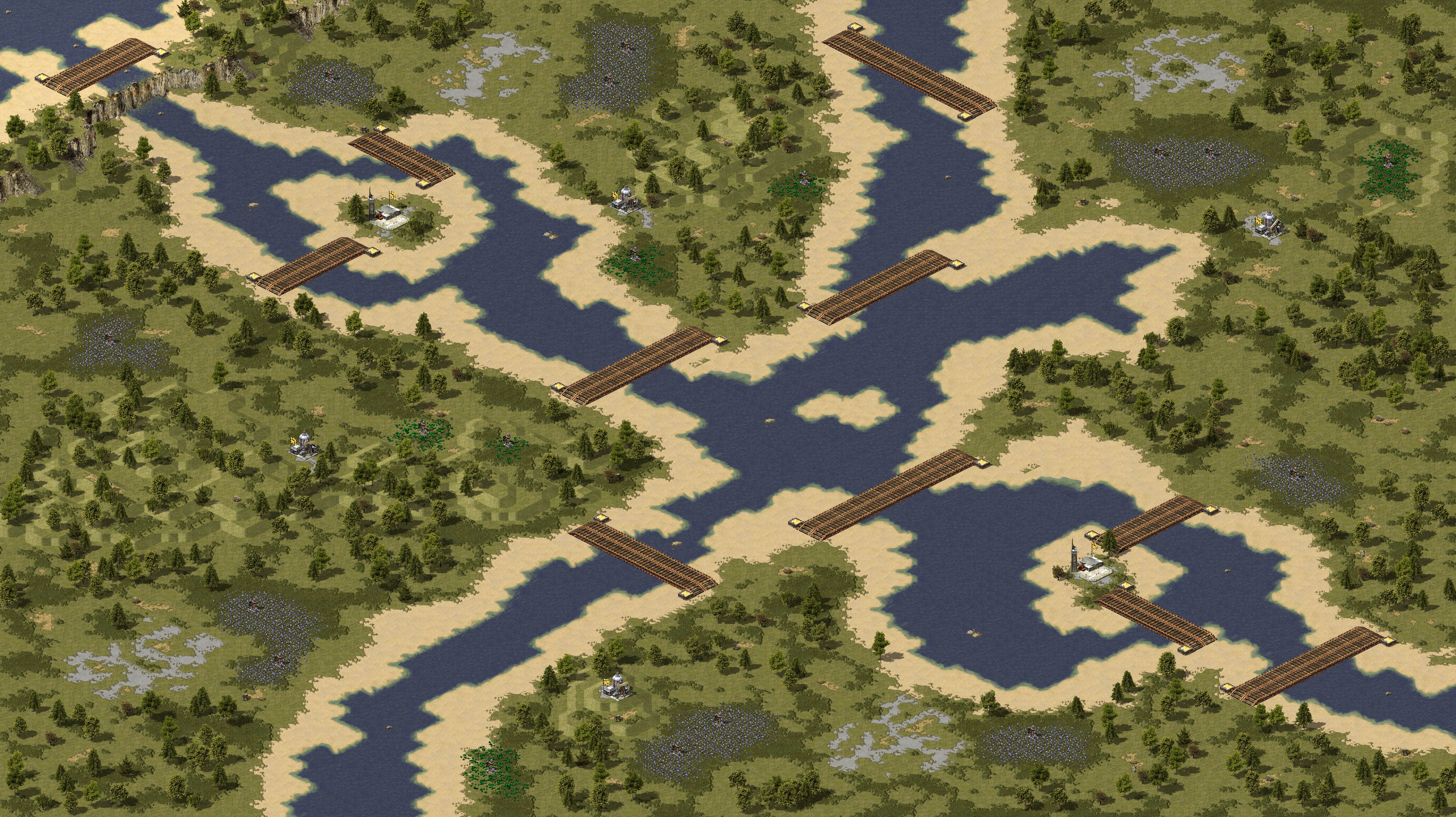Rendered map: Bull Run
