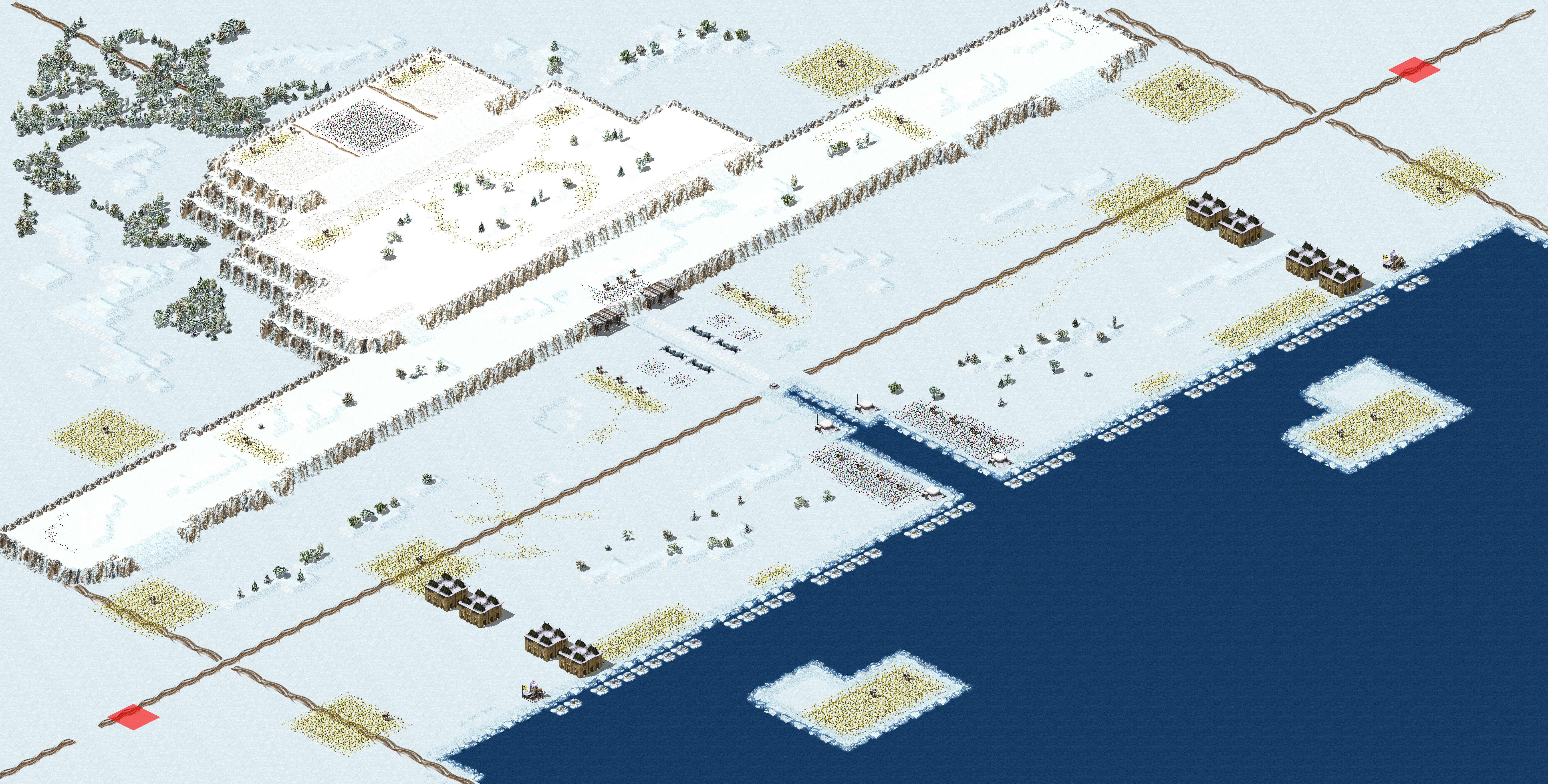 Rendered map: One Road