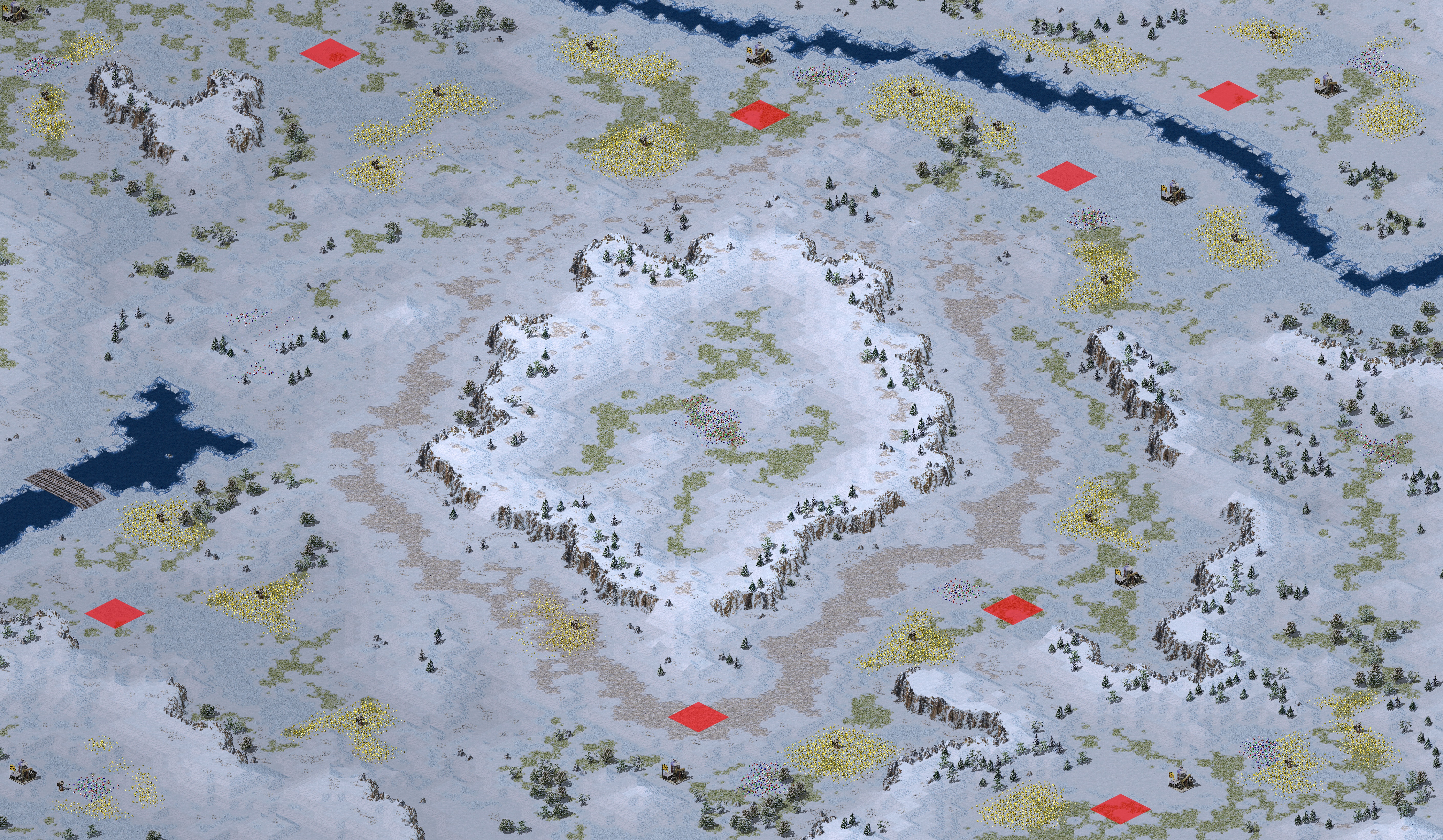 Rendered map: Divide Freezes Over (4v4)
