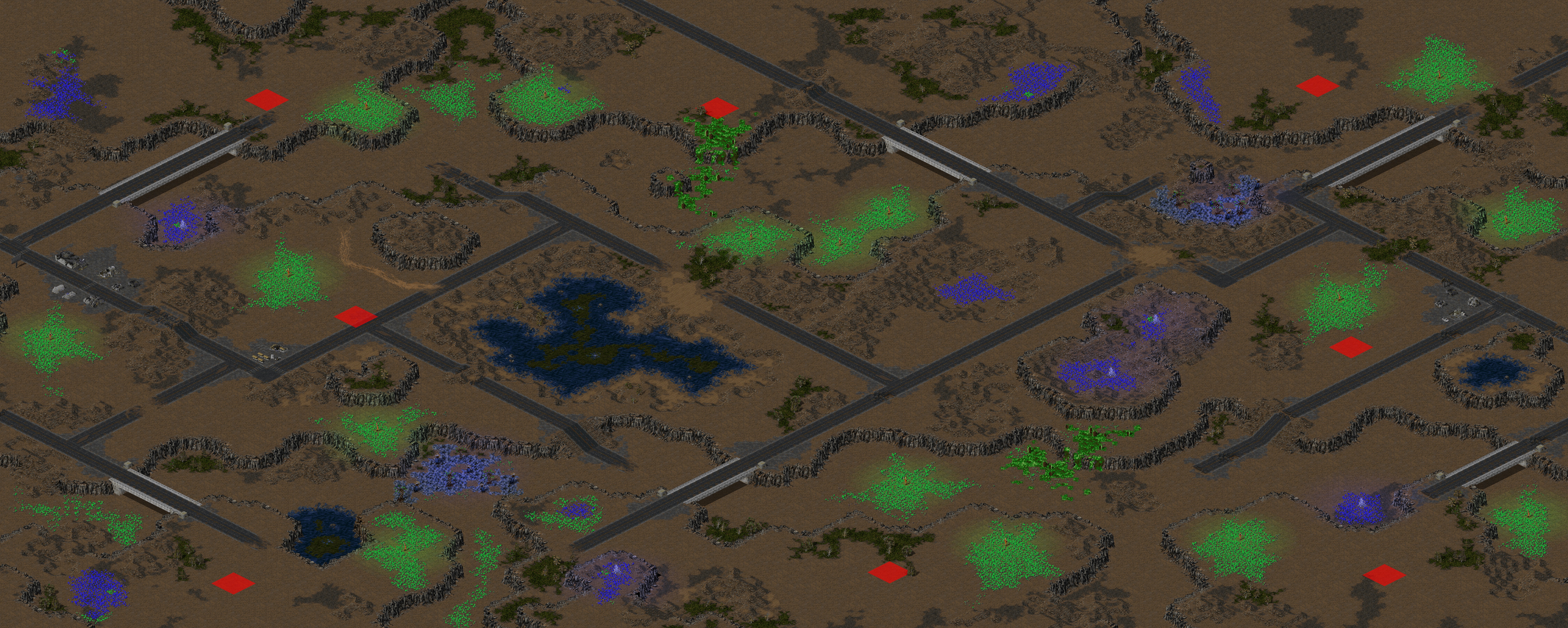 Rendered map: (8) Drawbridges