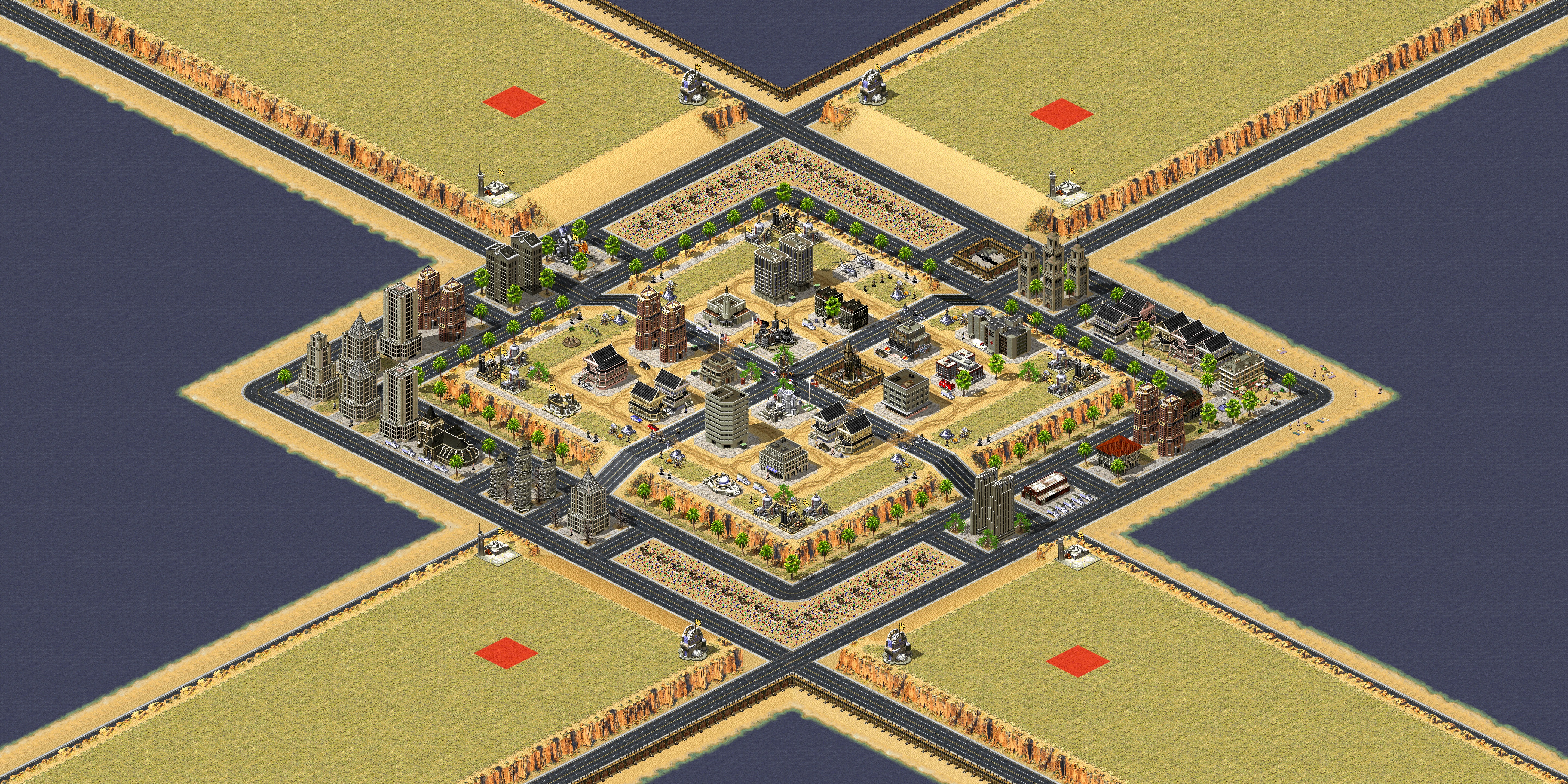 Rendered map: Factor x