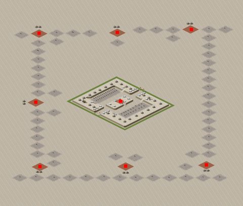 Rendered preview of Lone Fortress Siege