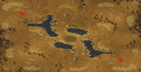Rendered preview of arabian oasis