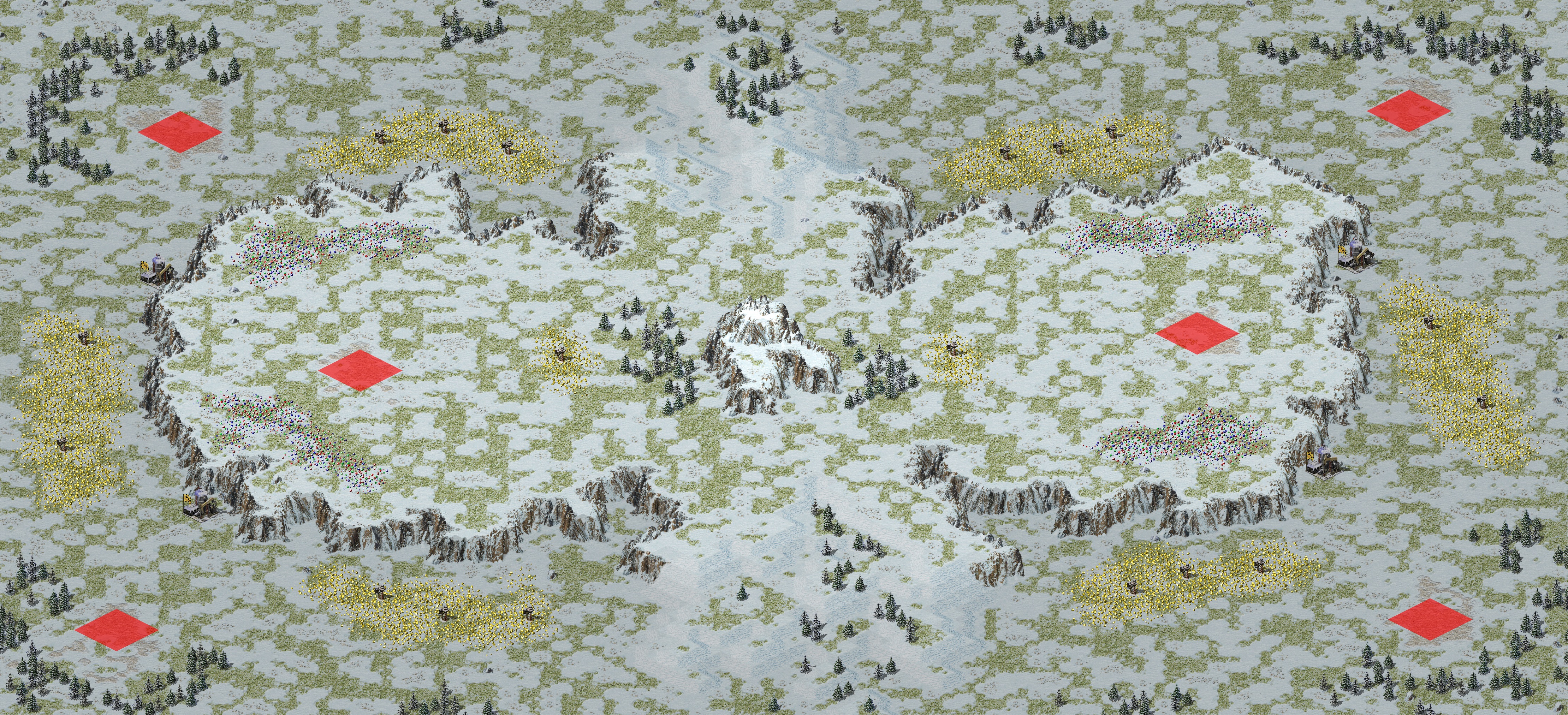 Rendered map: Unexpected Reinforcements - Tournament