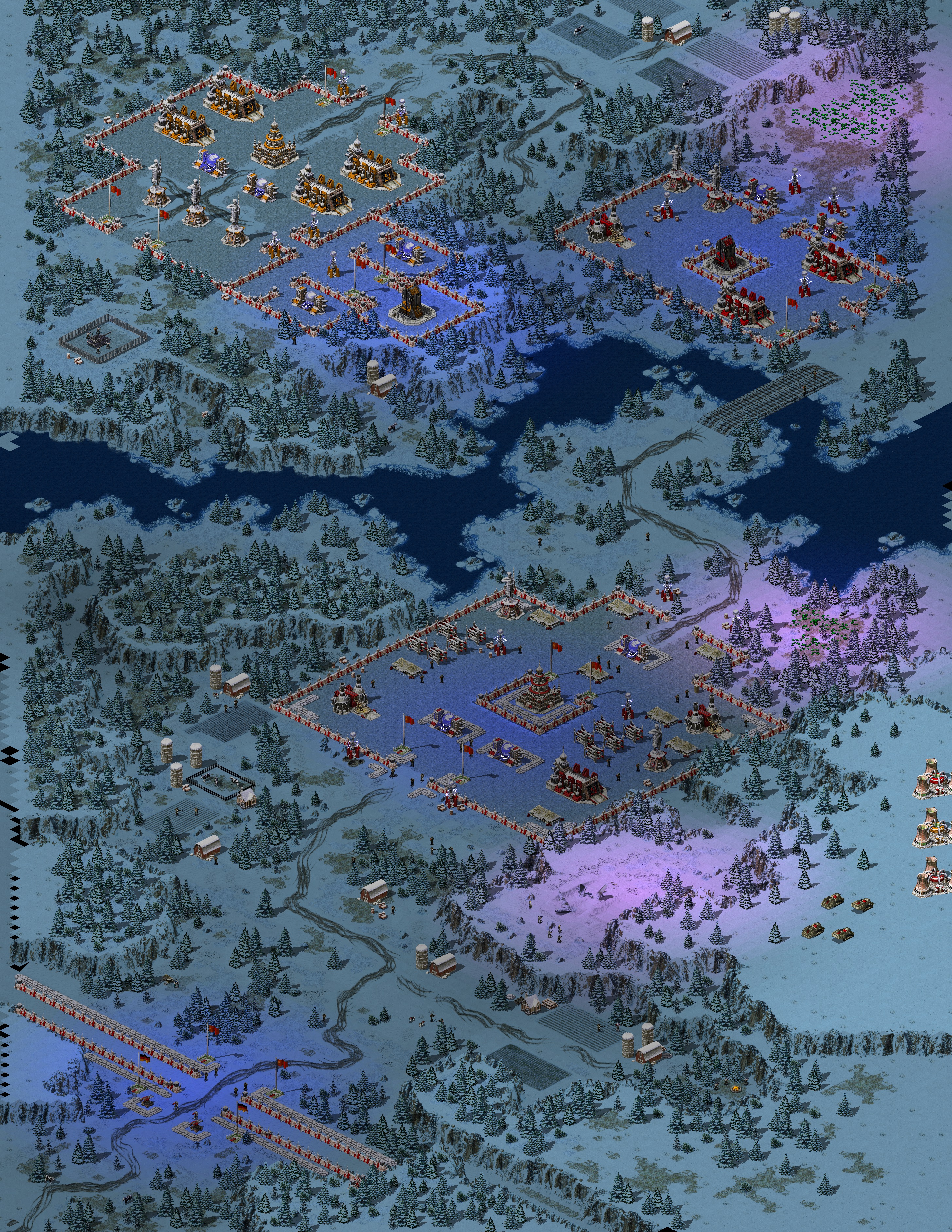 Rendered map: Allied Mission 5: Dark Night