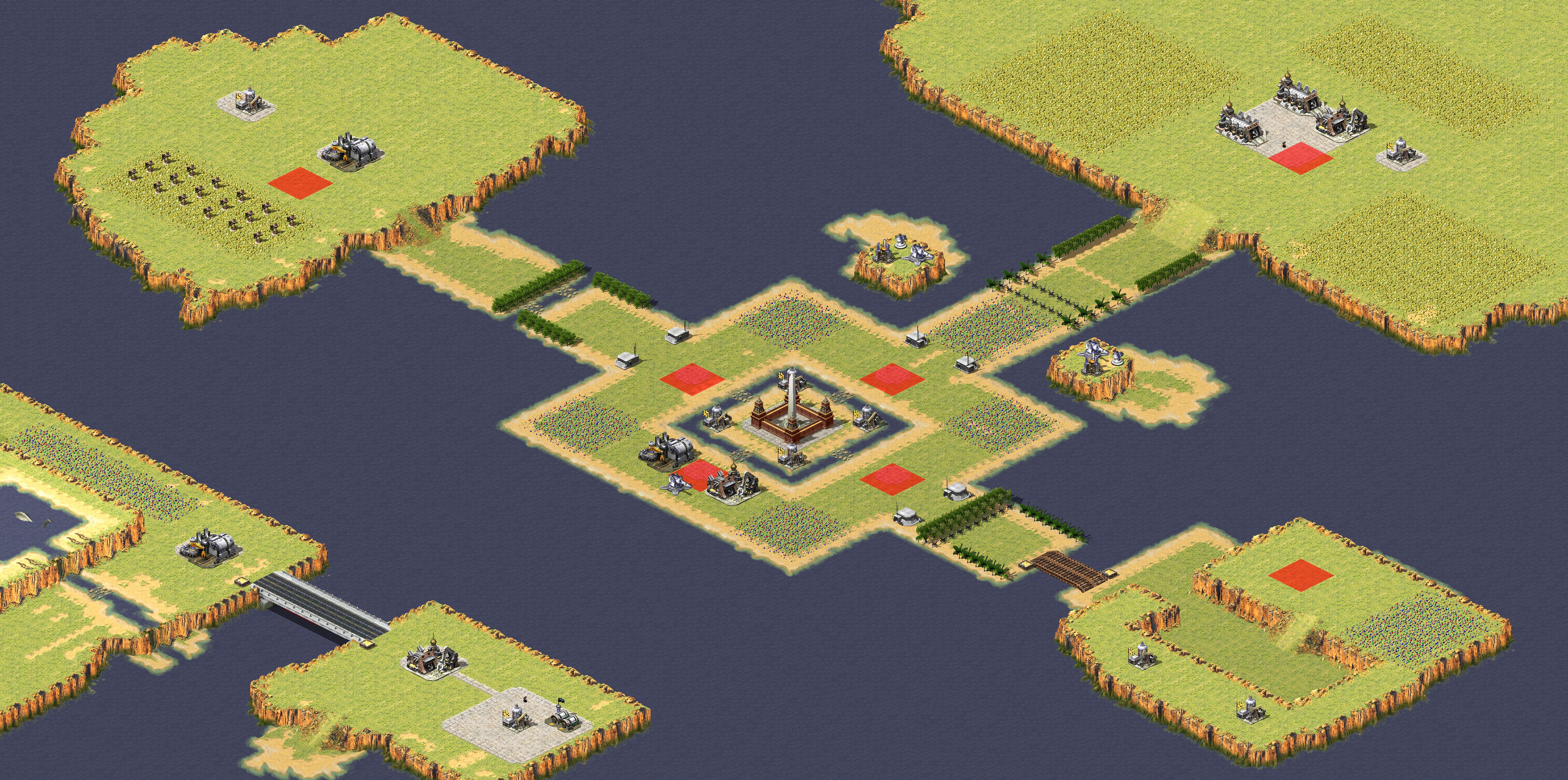 Rendered map: 4v4 Fish in a Barrel