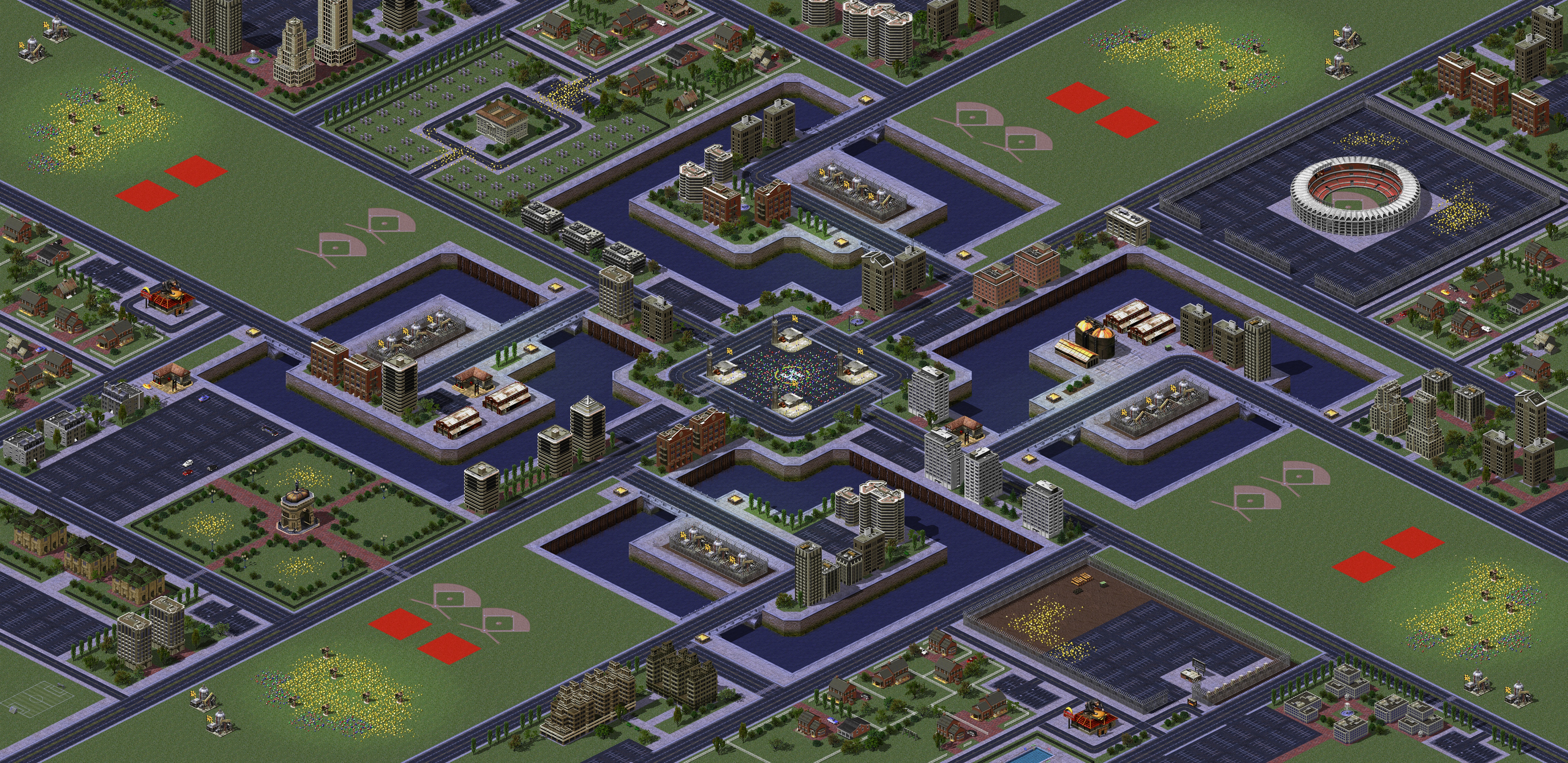 Rendered map: International Conference