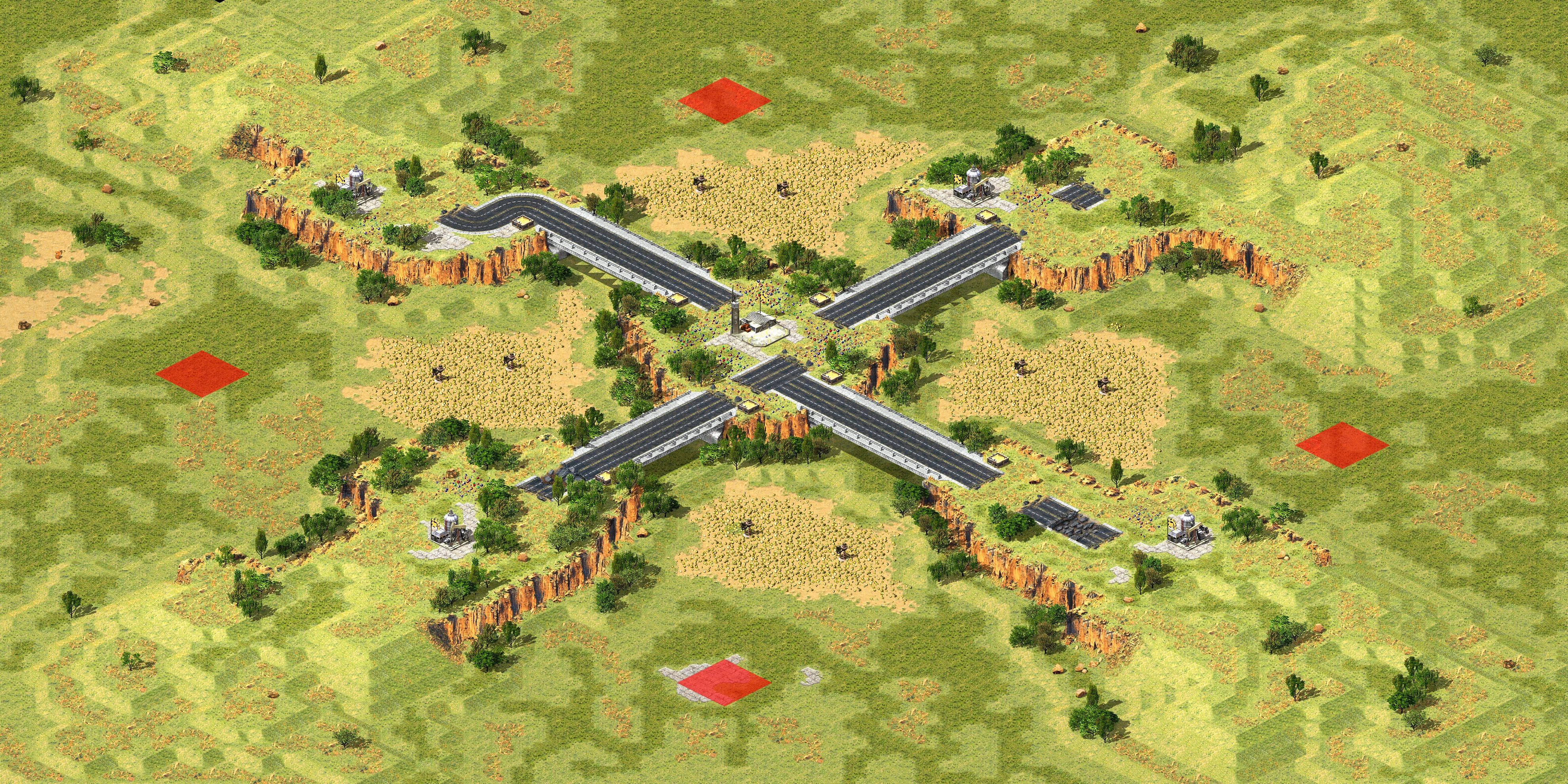 Rendered map: 007-会猎伞兵机场[4]