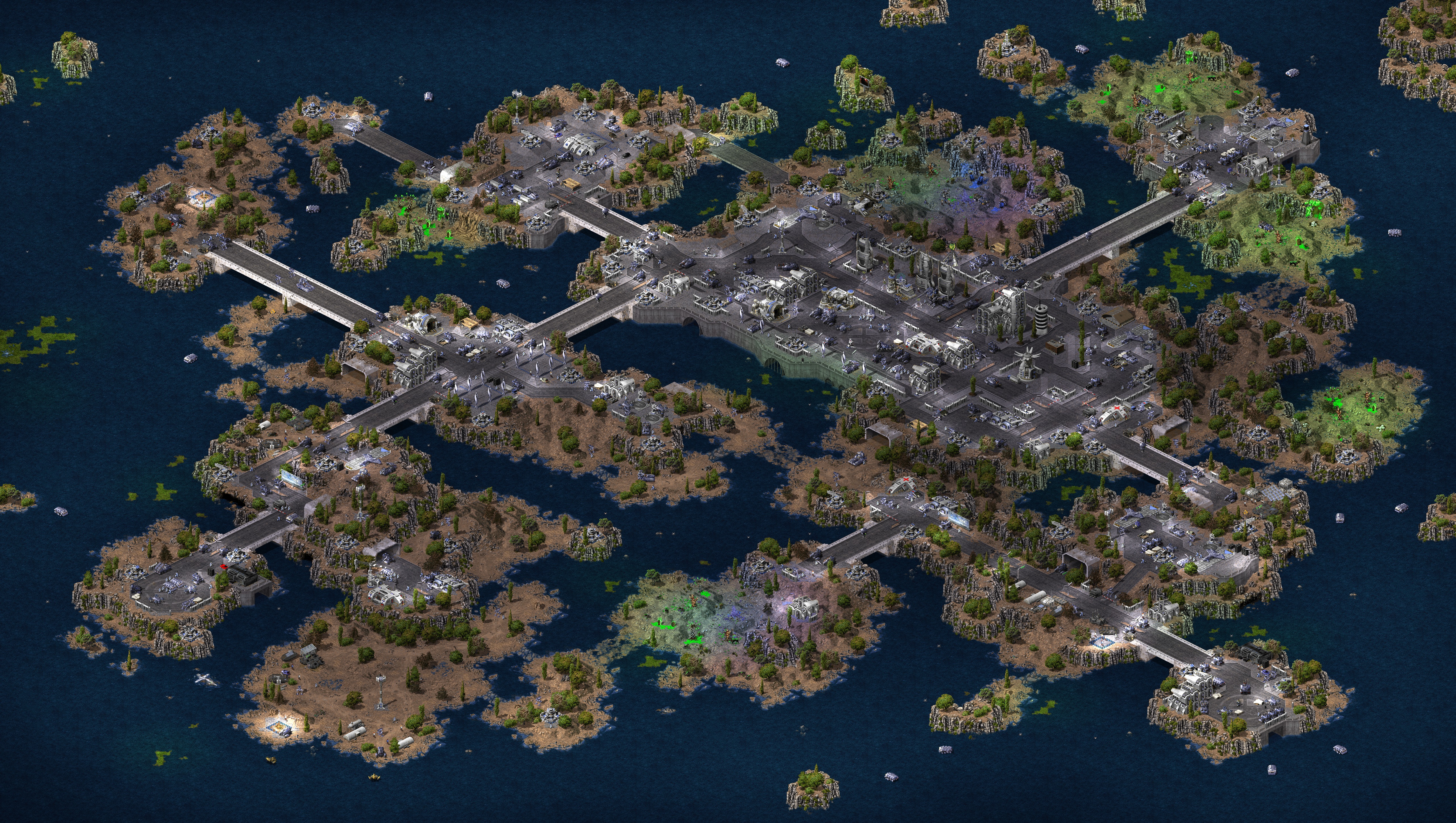 Rendered map: GDI Mission 12: Isolation