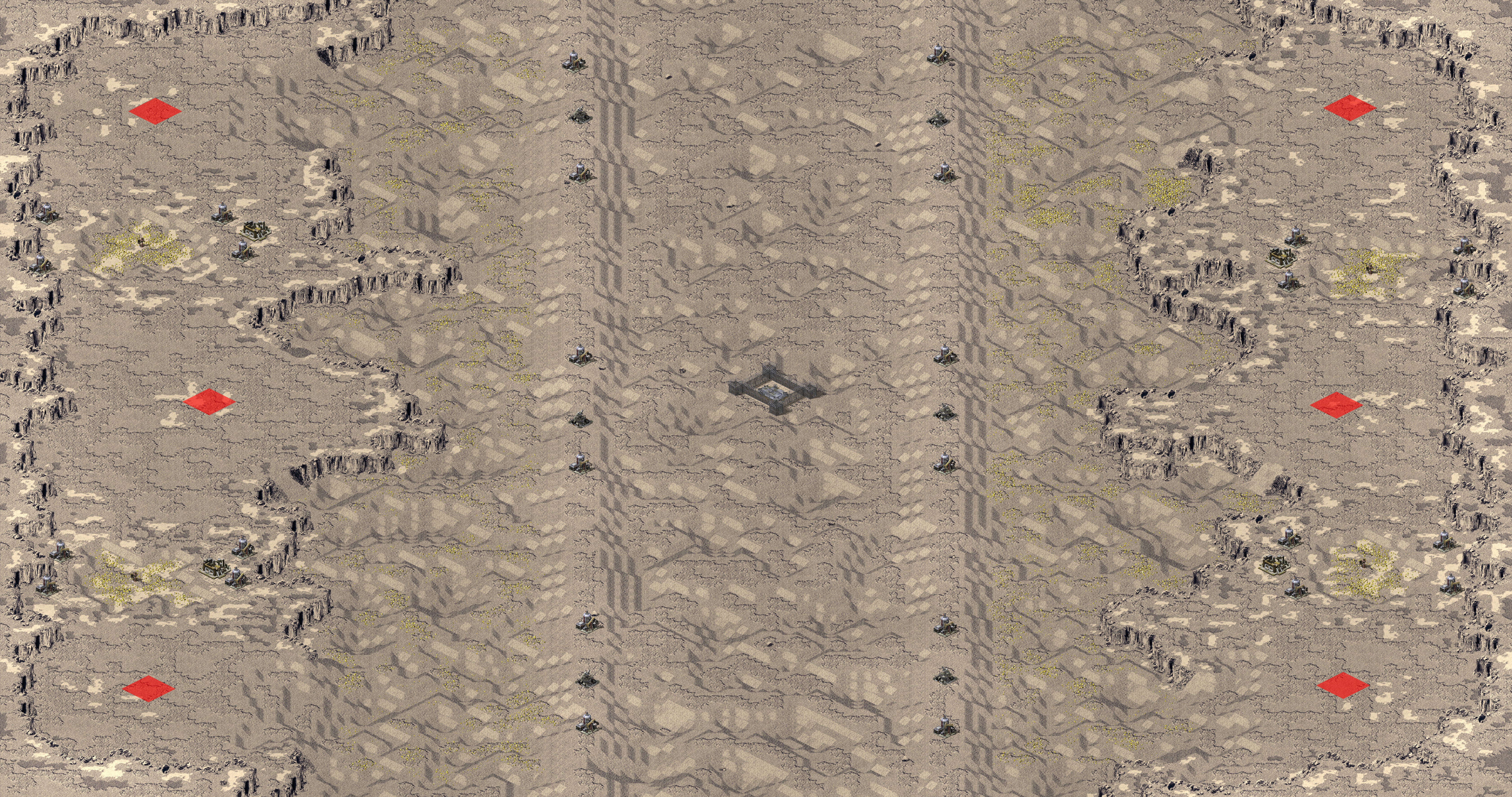 Rendered map: Battle for Moon