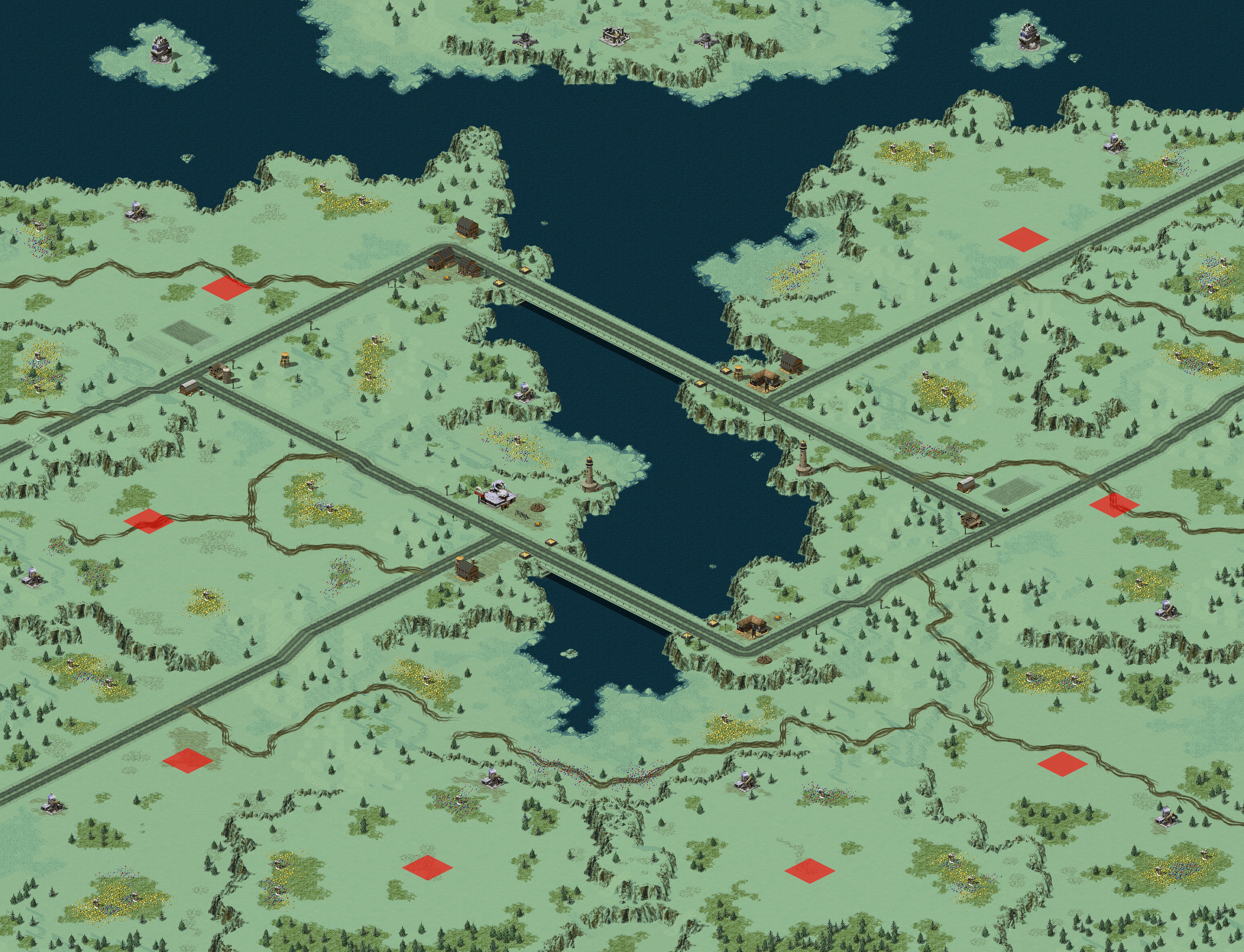 Rendered map: North Sea
