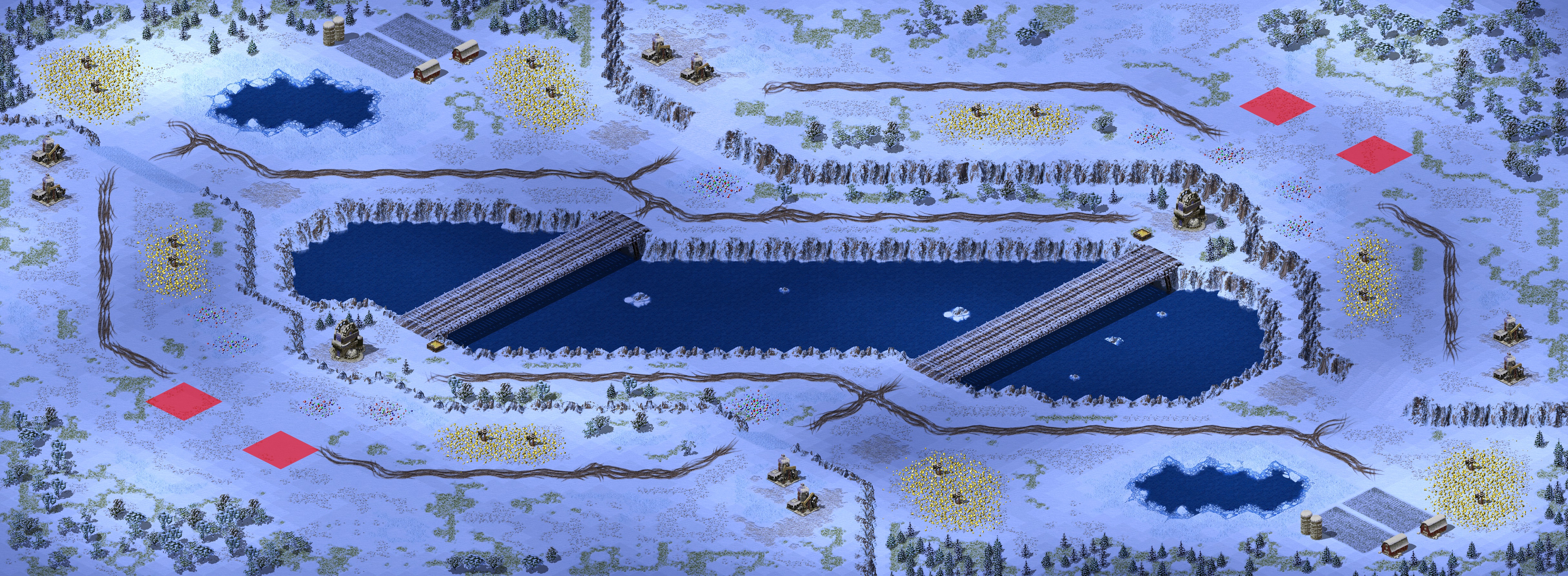 Rendered map: Snow Place Like Home