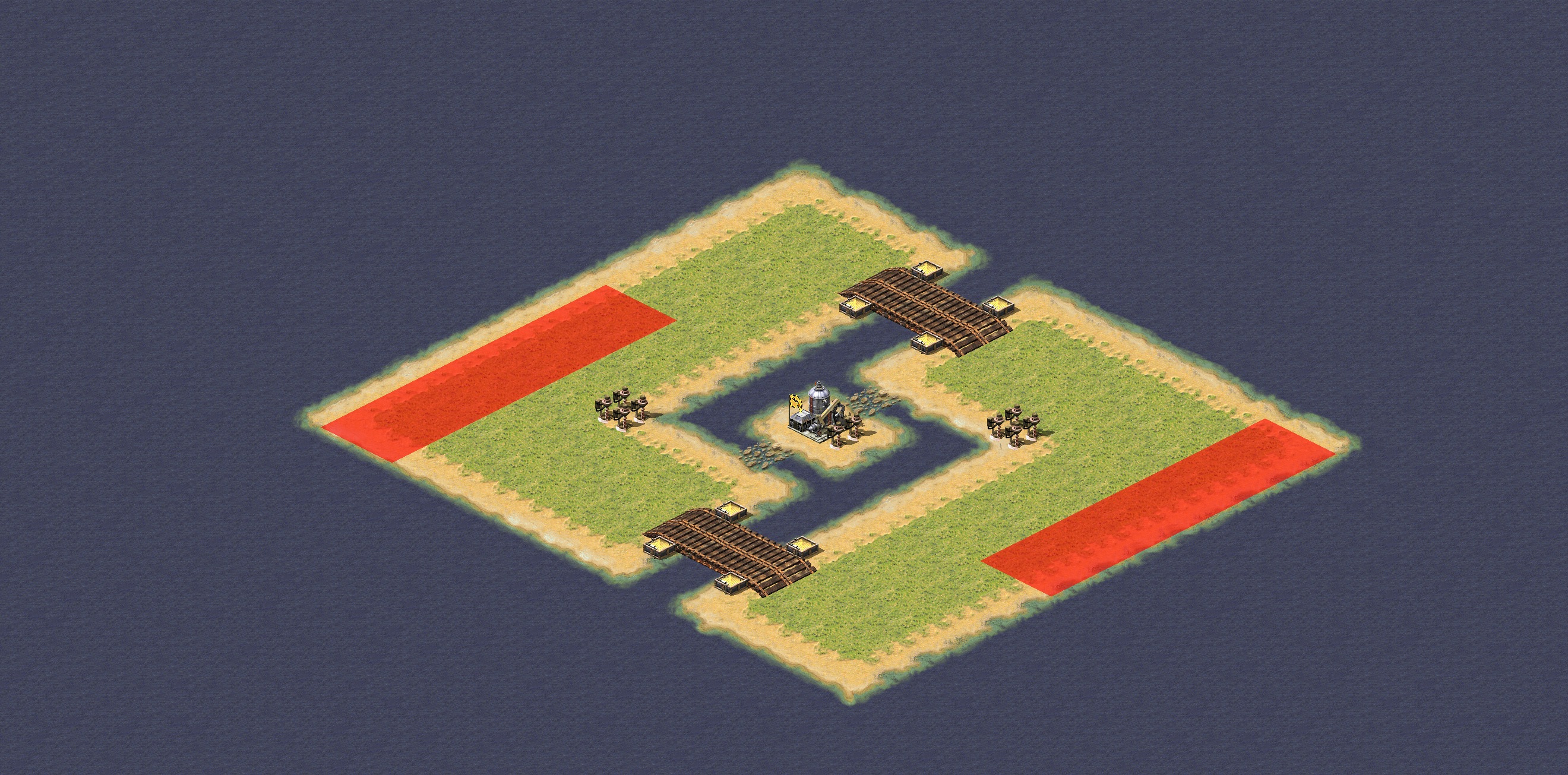 Rendered map: Arena Patch