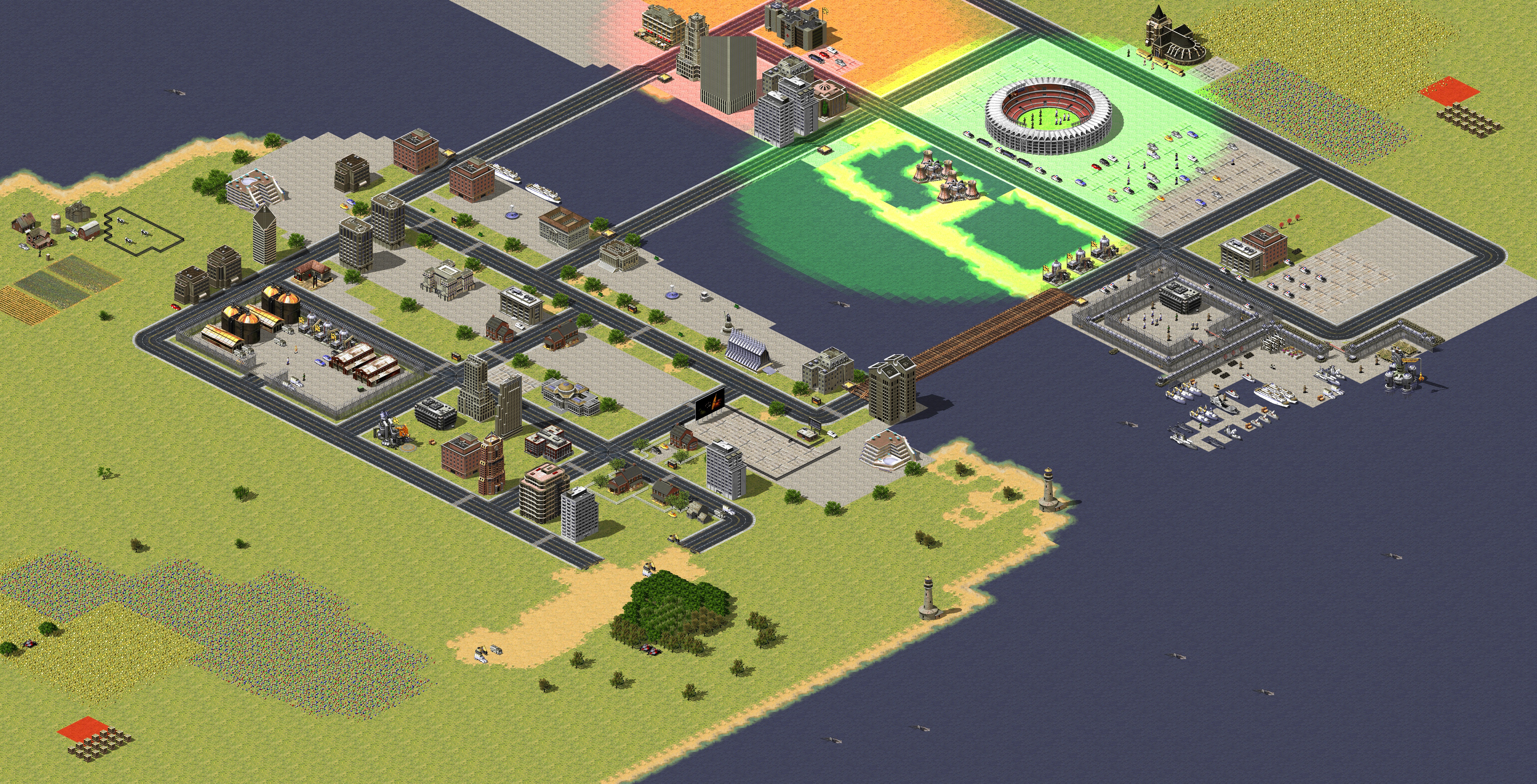 Rendered map: Downtown //snapper