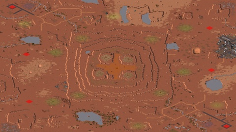 Rendered preview of Glimmering Bluffs