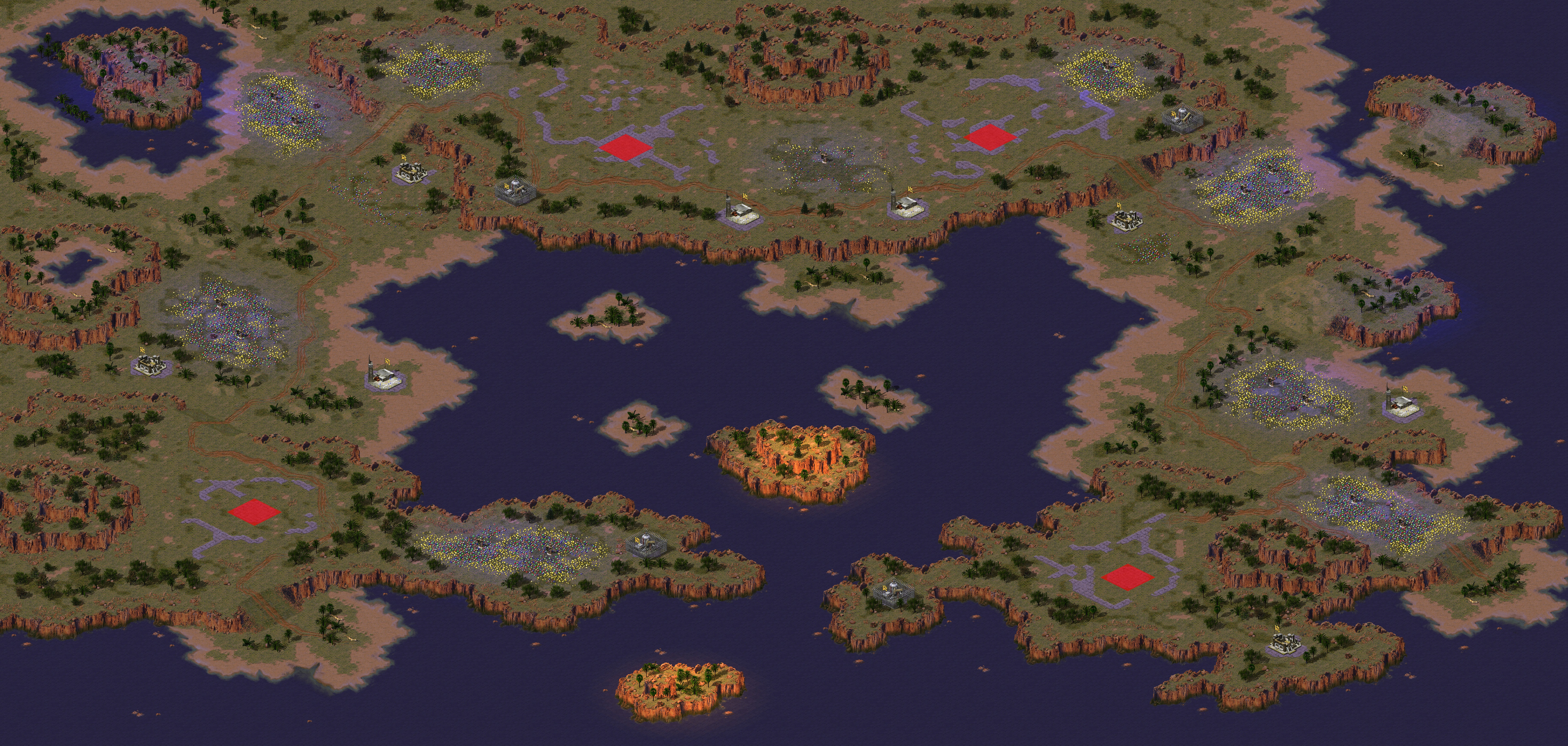 Rendered map: Tropical Rain Forest