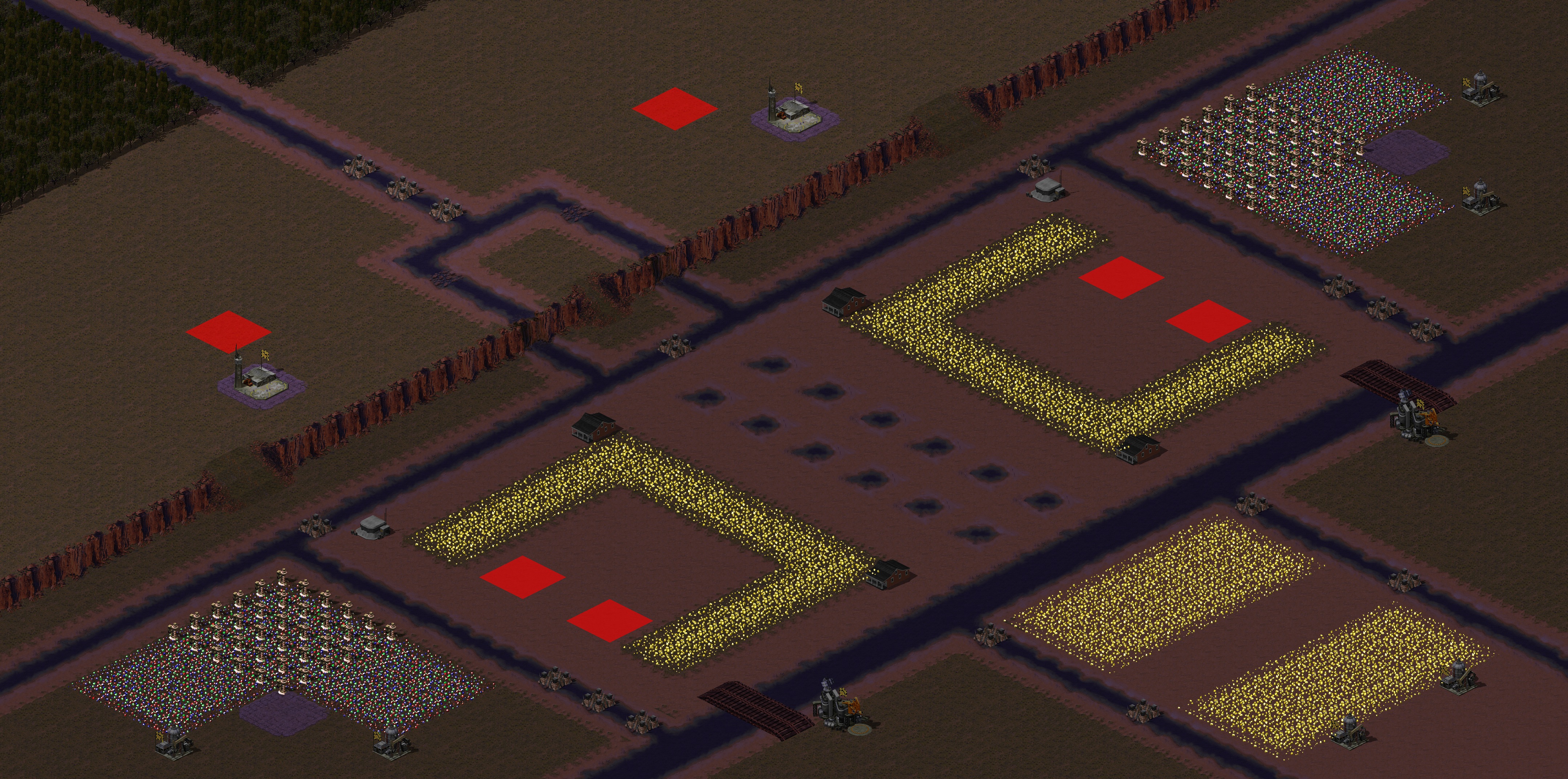 Rendered map: Mining Clash (4v4)