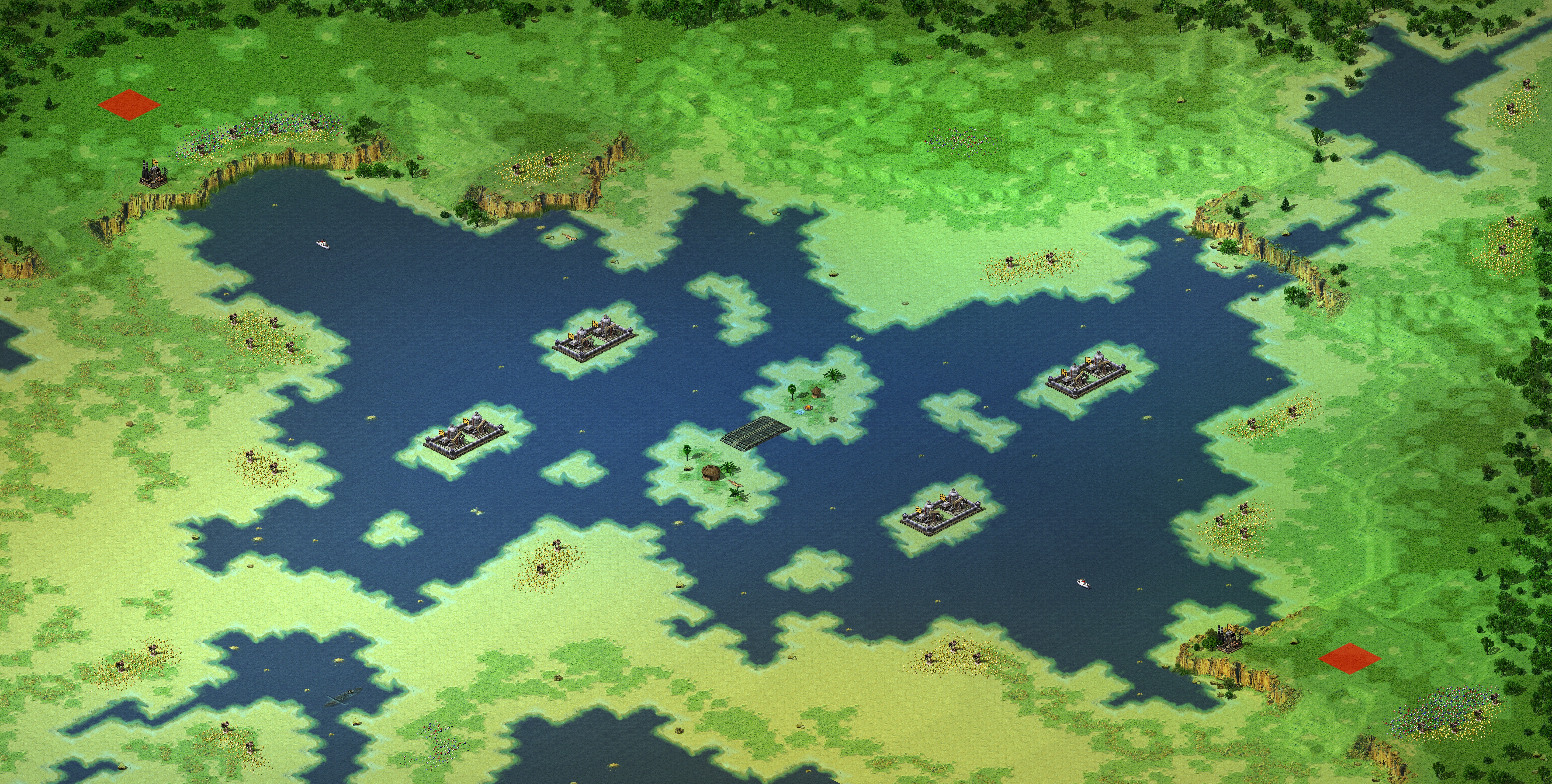 Rendered map: Buffed - Youren Lake