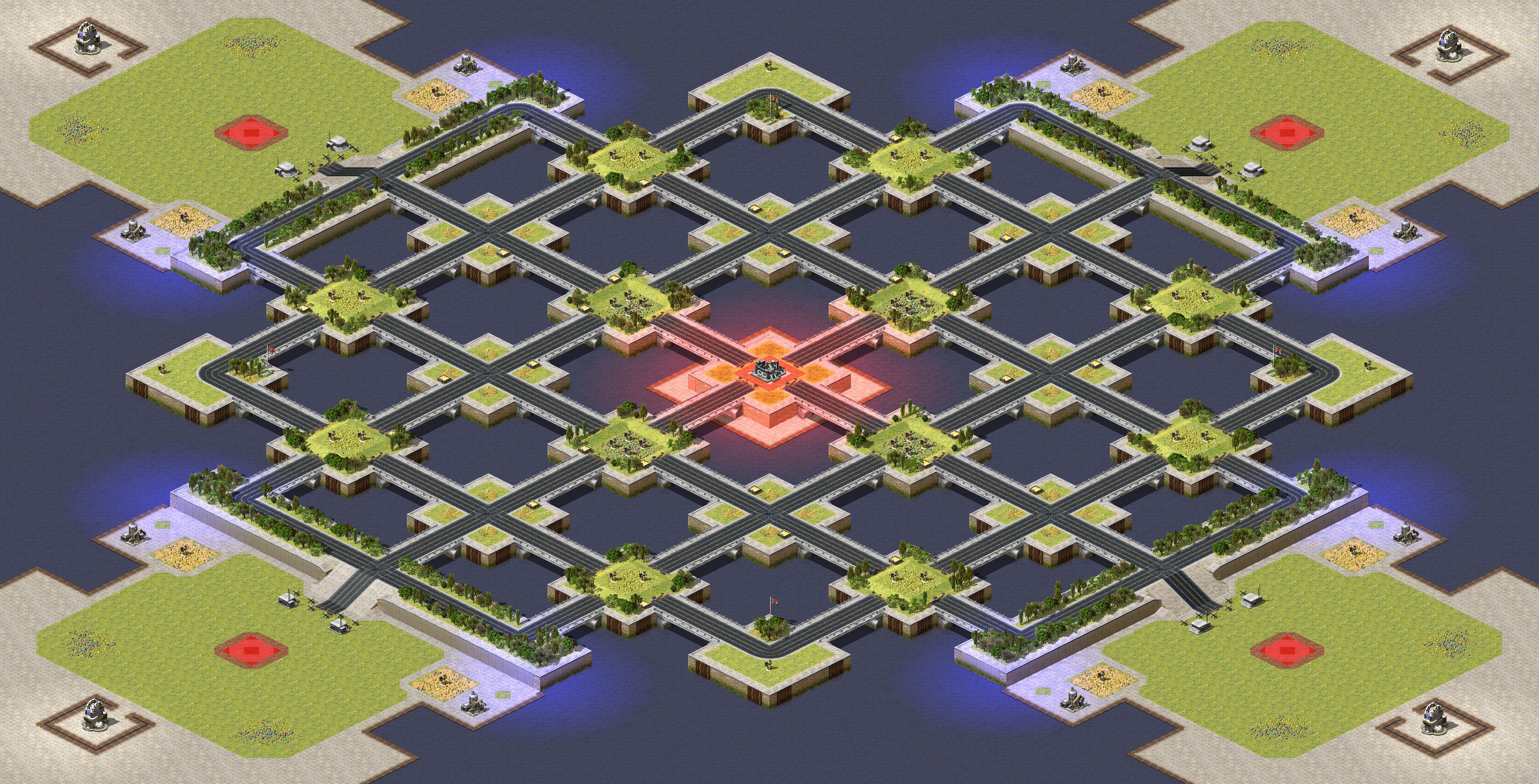 Rendered map: Matrices