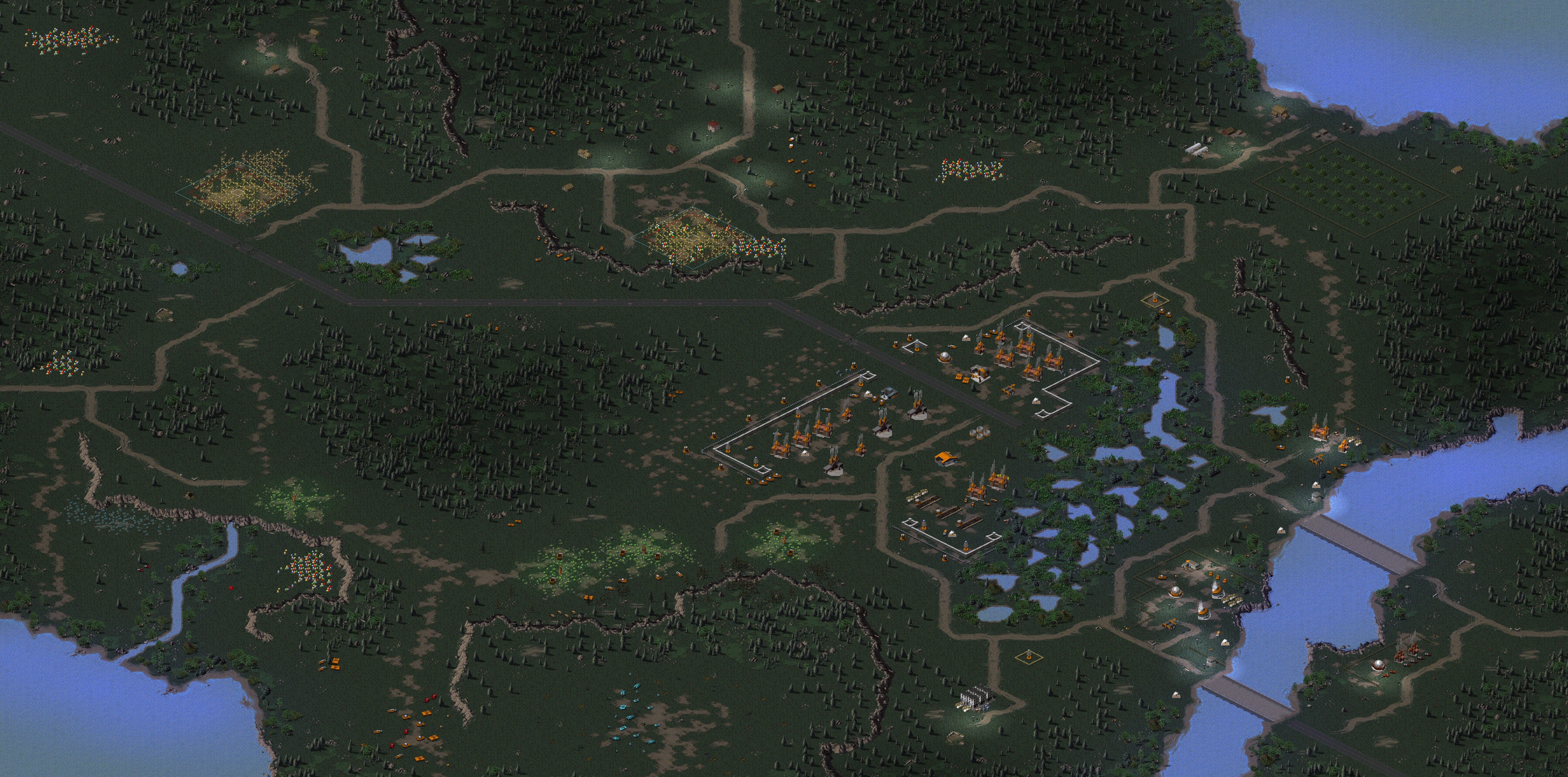 Rendered map: CR Route A #13: Breaking a Path
