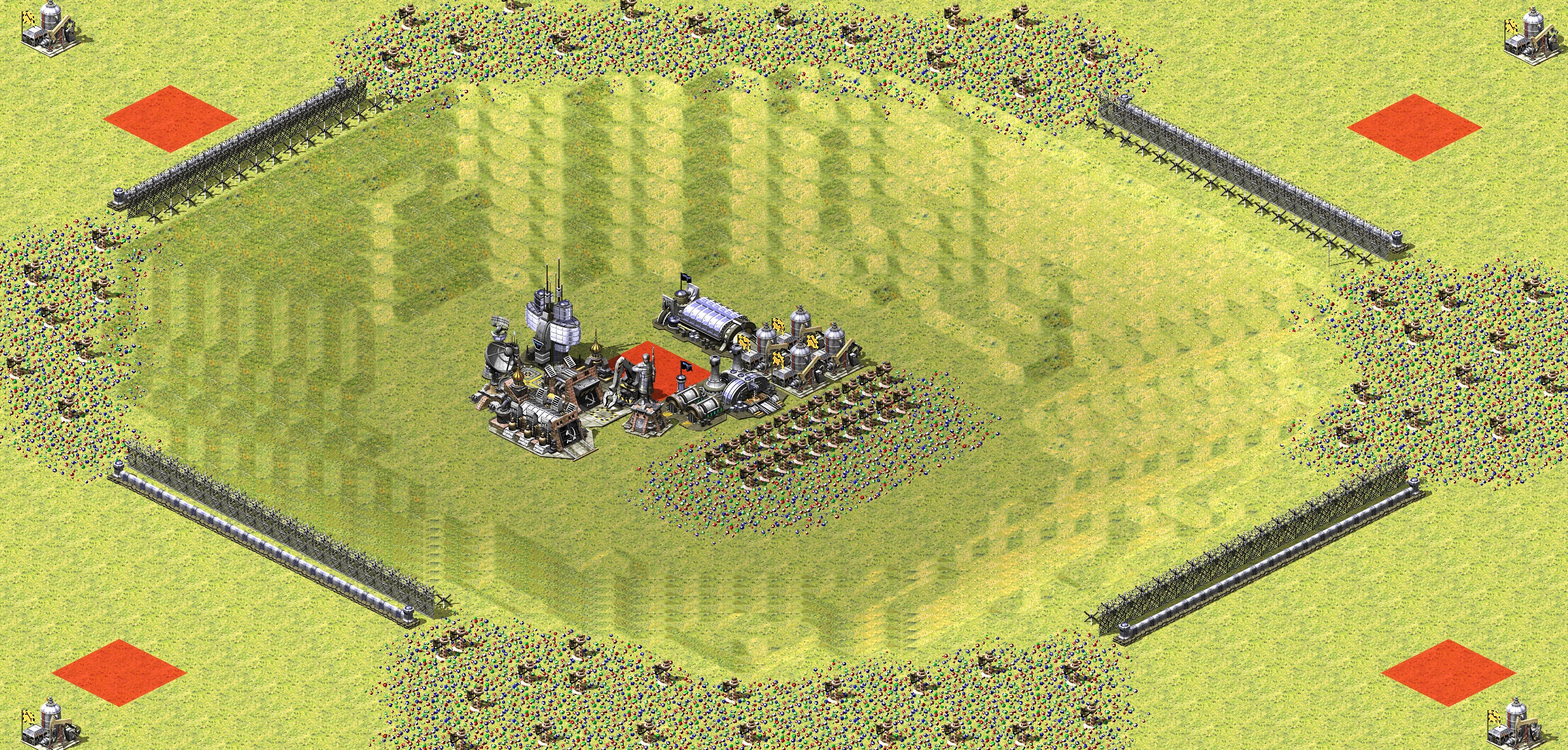 Rendered map: Final Battle - New District
