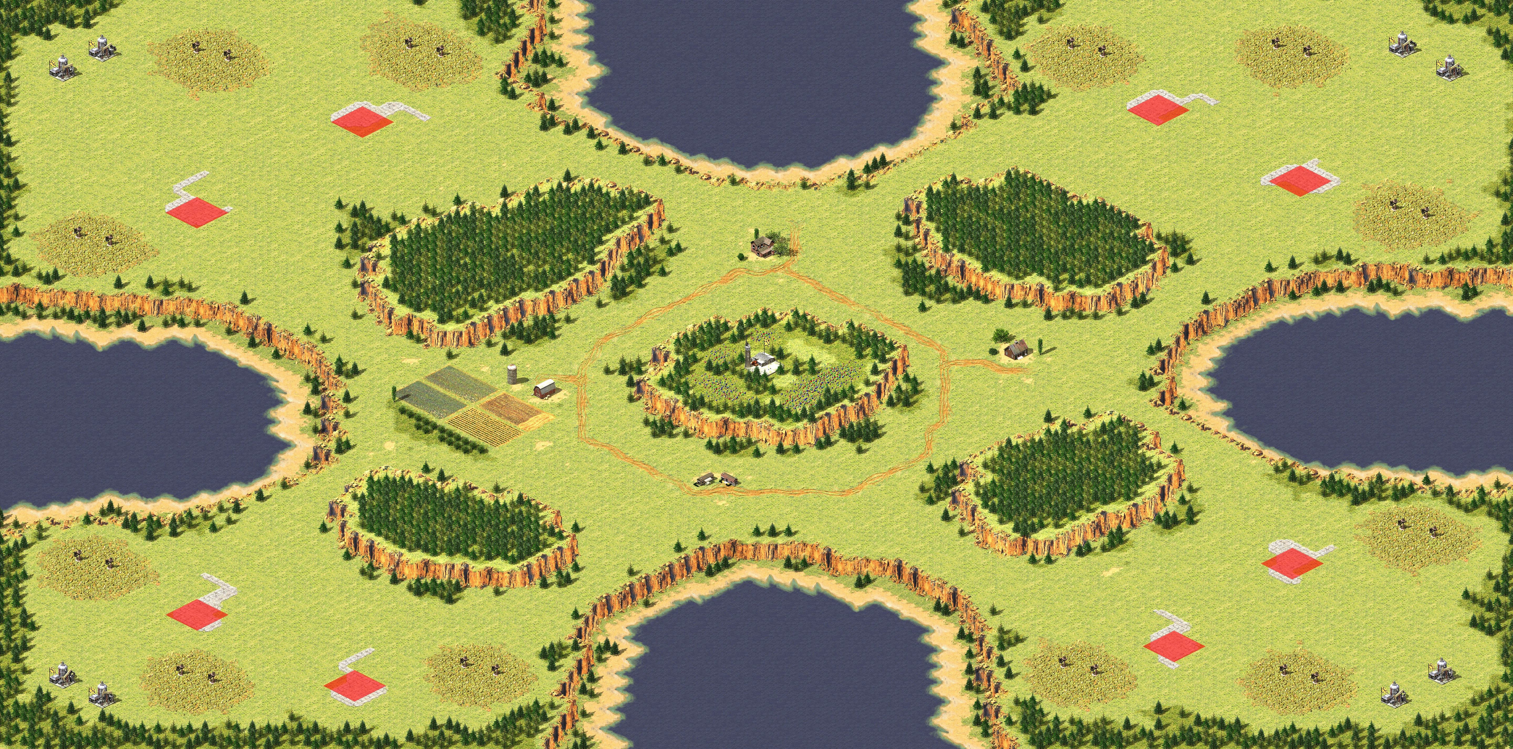 Rendered map: [8] King of Lake Hill I