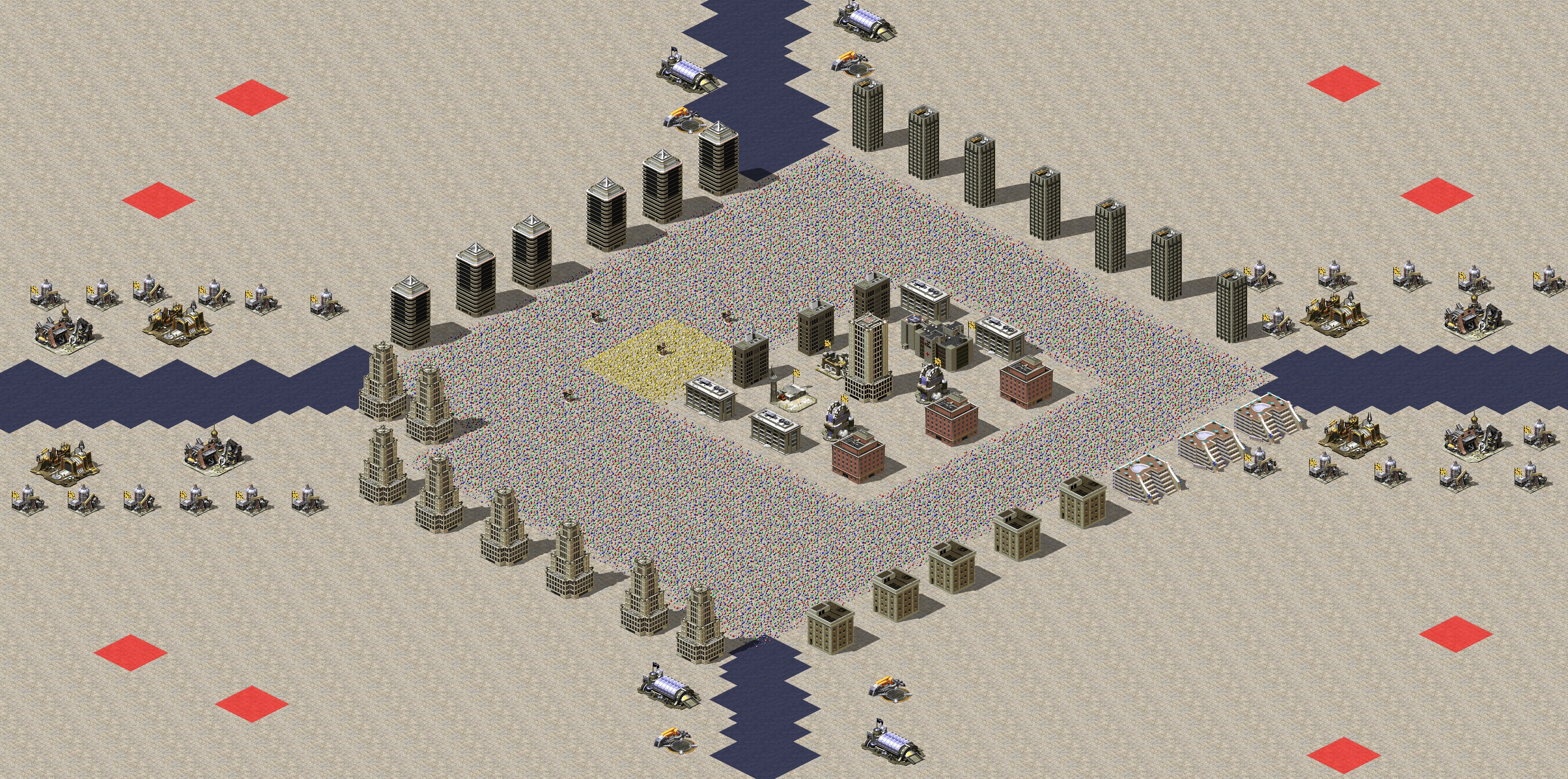Rendered map: Poor and Rich
