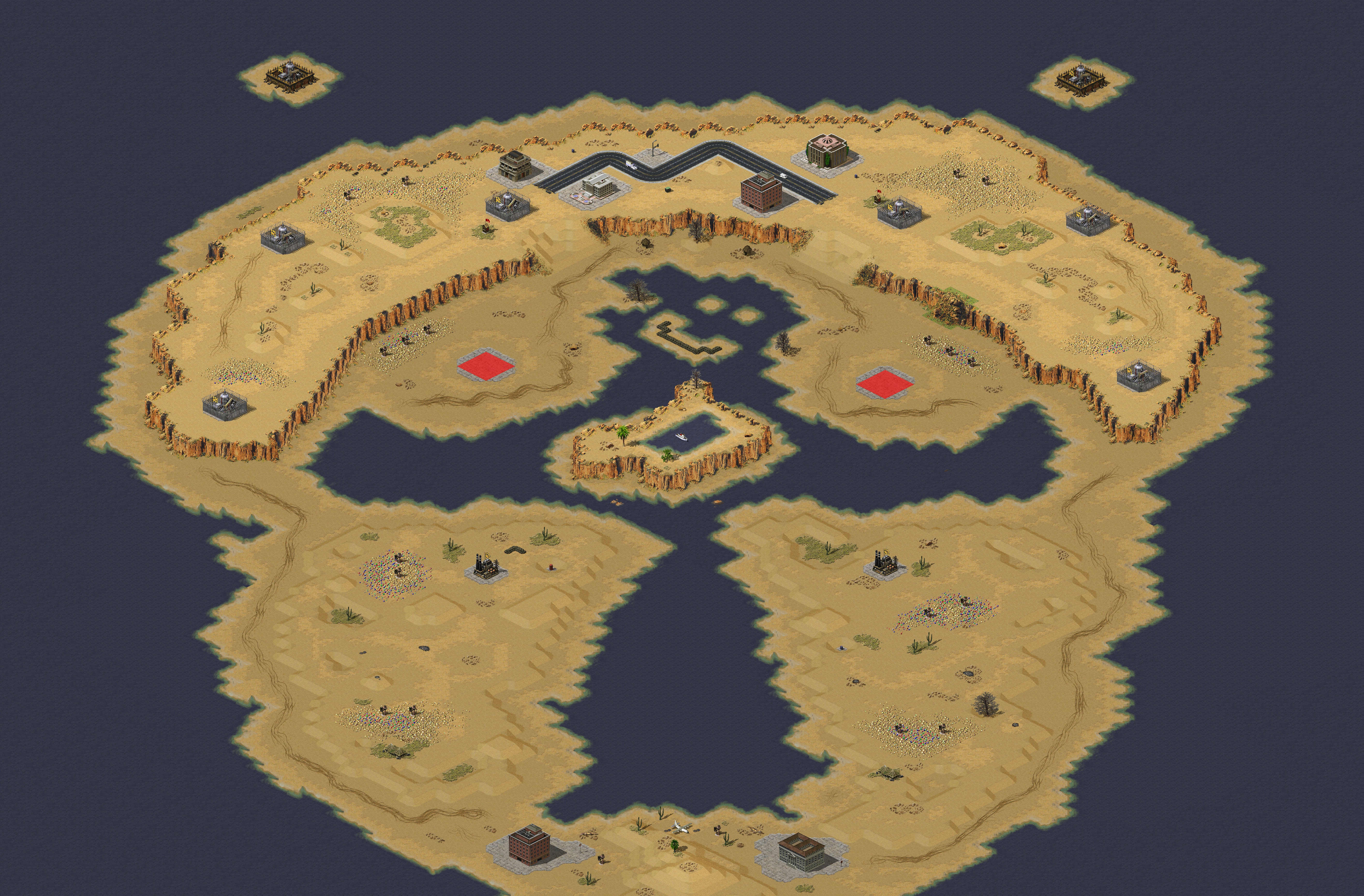 Rendered map: Perilous Cauldron