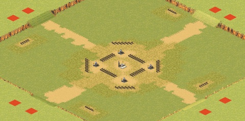 Rendered preview of 4V4 Gold Rush