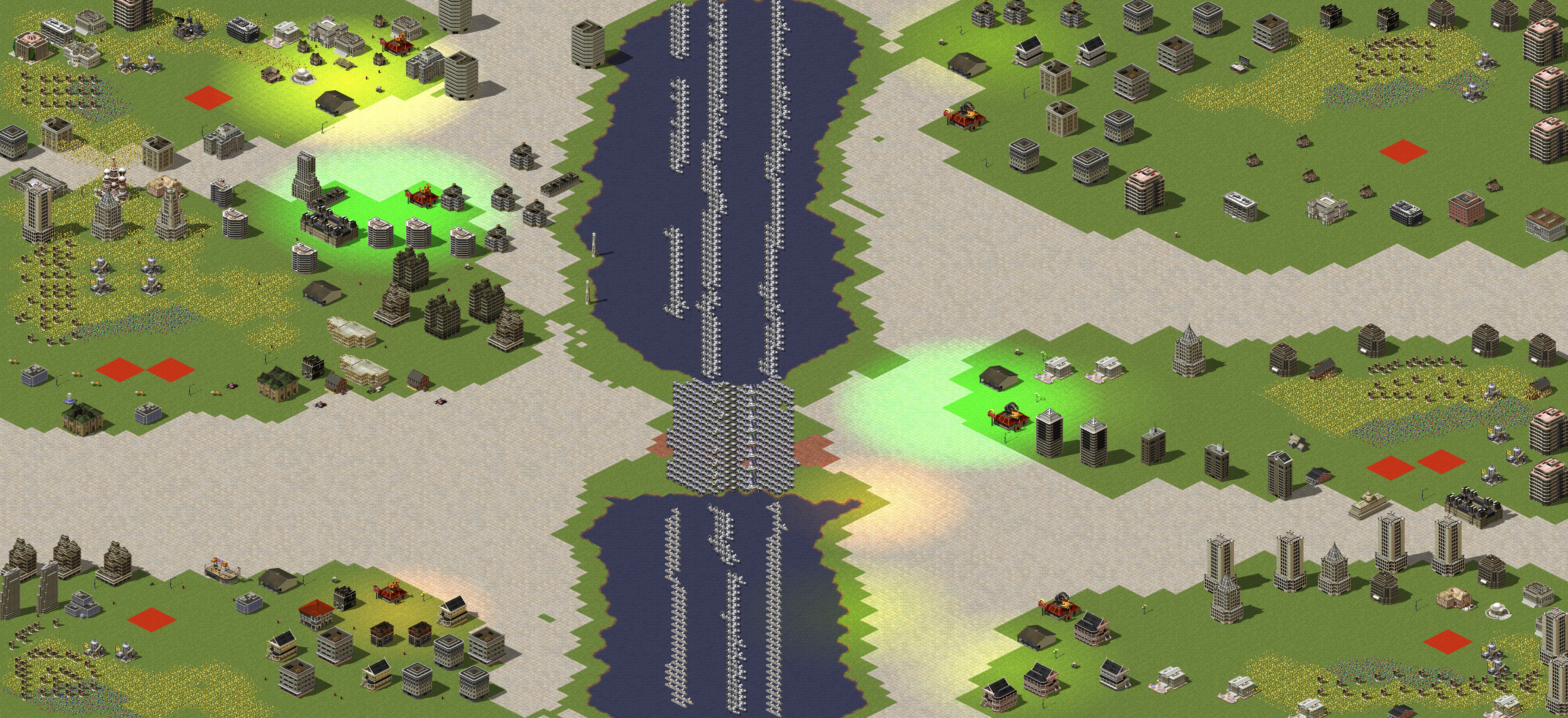 Rendered map: New City Center